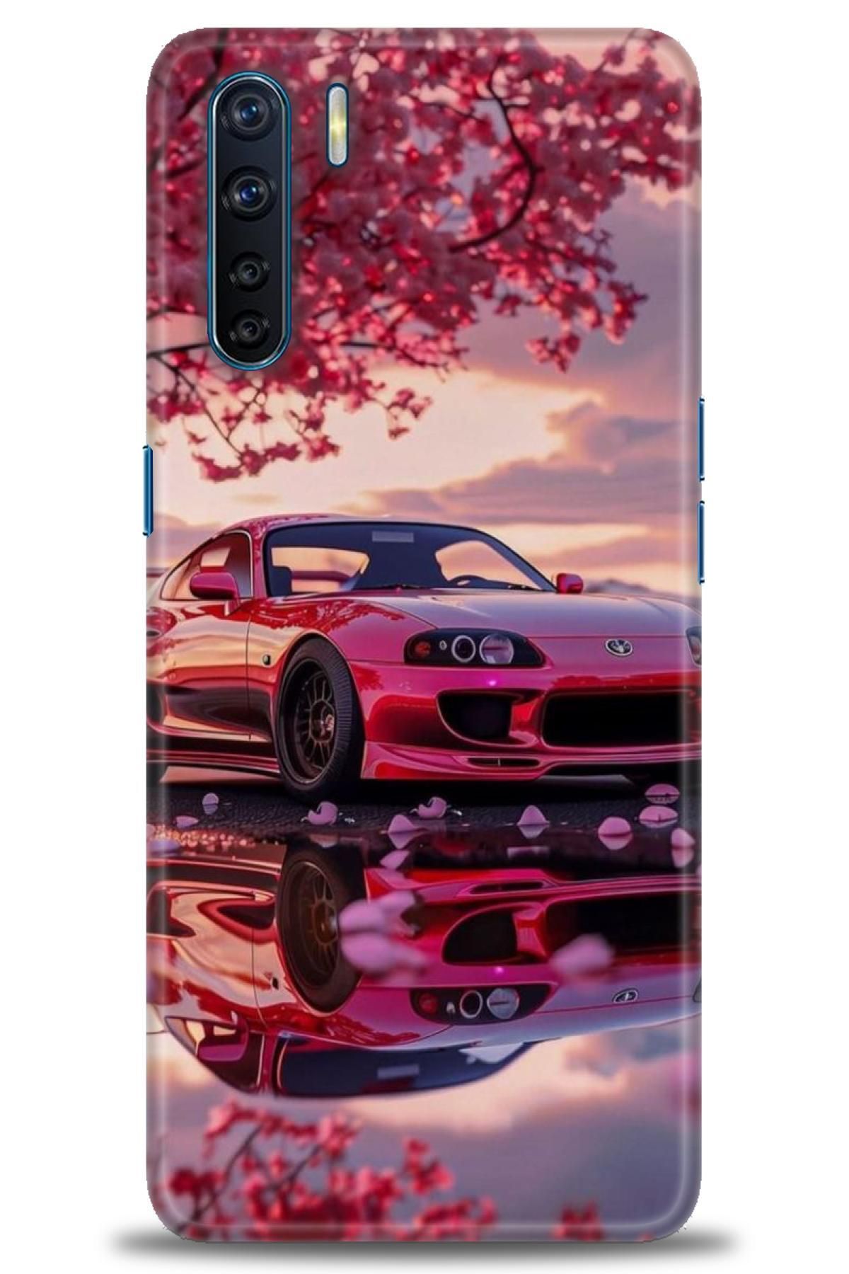 OPPO A91 / Reno 3 İle Uyumlu HD Baskılı Desenli Silikon Kılıf - 2208