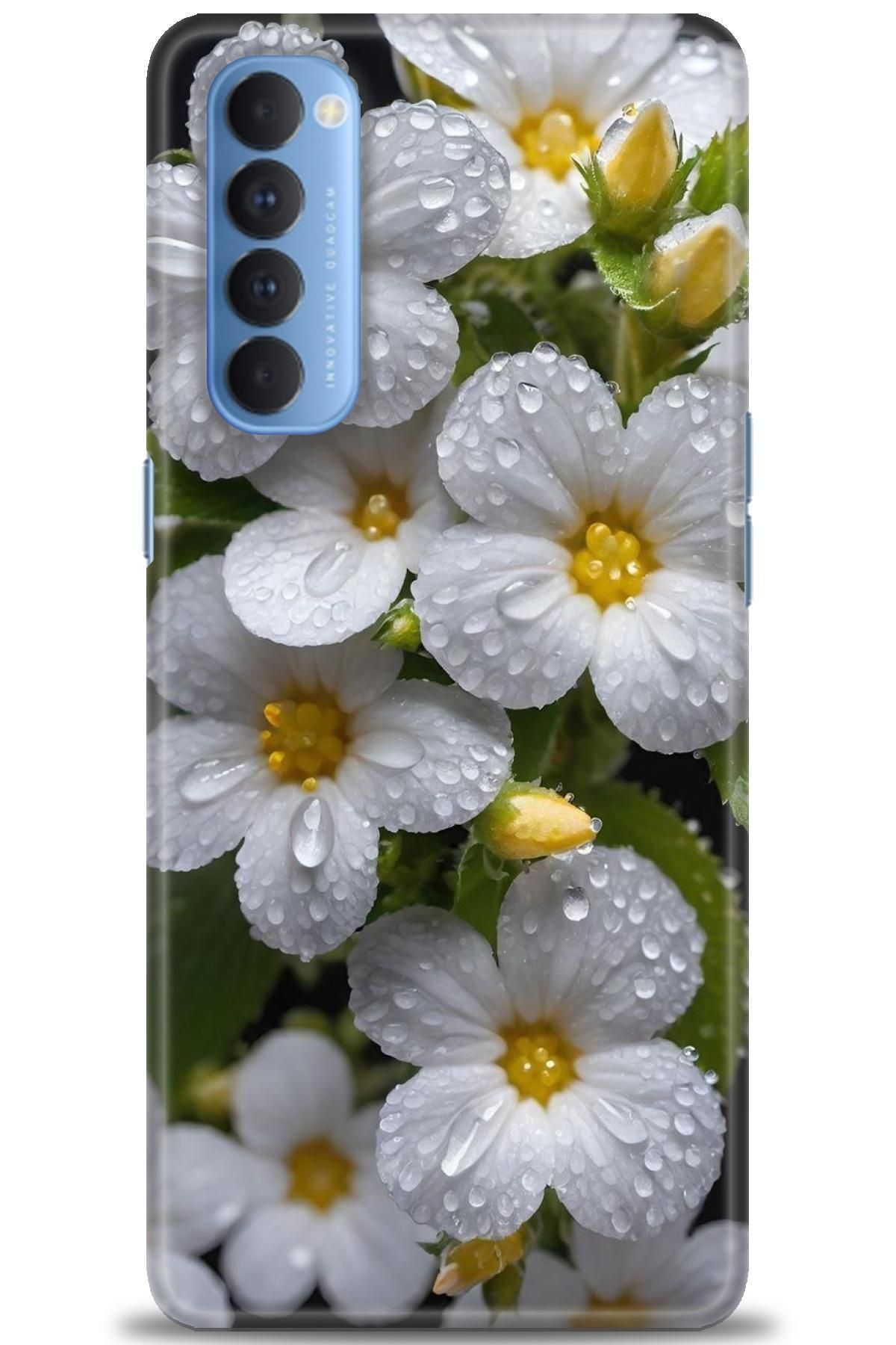 OPPO Reno 4 Pro İle Uyumlu HD Baskılı Desenli Silikon Kılıf - 2789