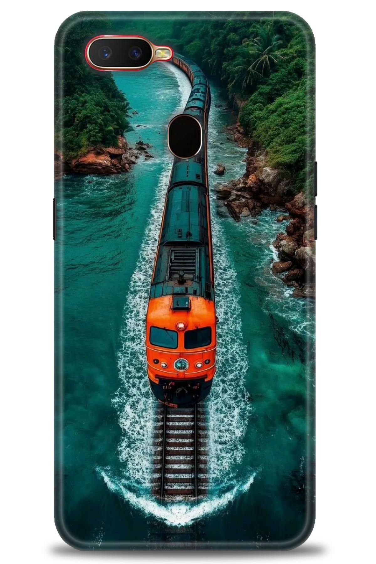 OPPO AX7 / A5S İle Uyumlu HD Baskılı Desenli Silikon Kılıf - 2674