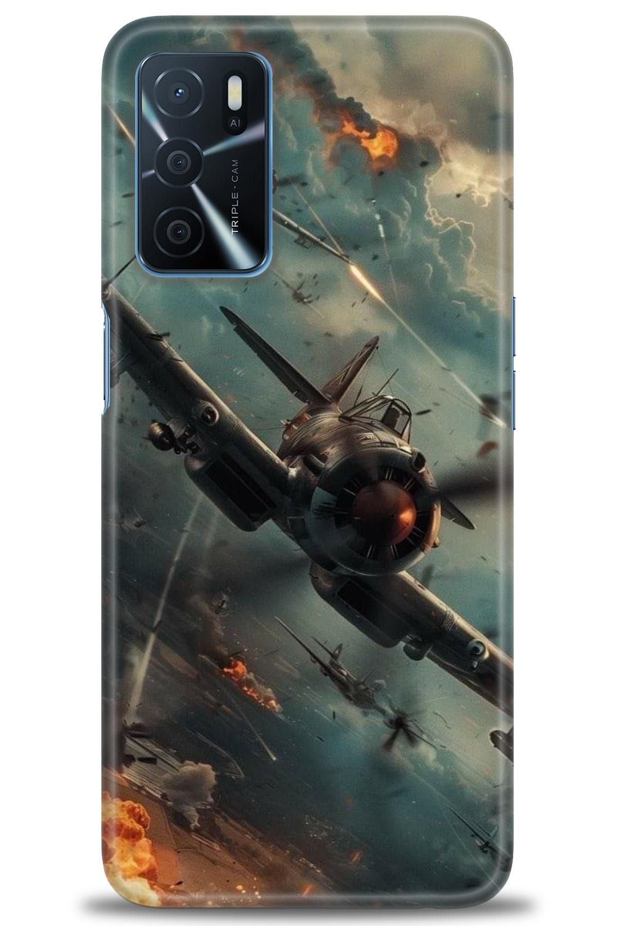 OPPO A16 / A55 İle Uyumlu HD Baskılı Desenli Silikon Kılıf - 2984