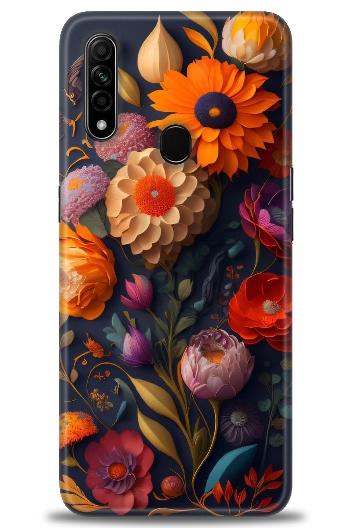 OPPO A31 İle Uyumlu HD Baskılı Desenli Silikon Kılıf - 2963