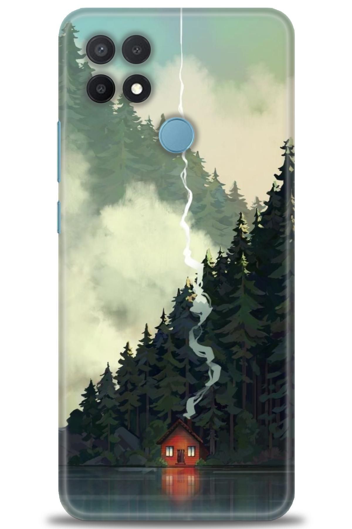OPPO A15 / A15S İle Uyumlu HD Baskılı Desenli Silikon Kılıf - 2683