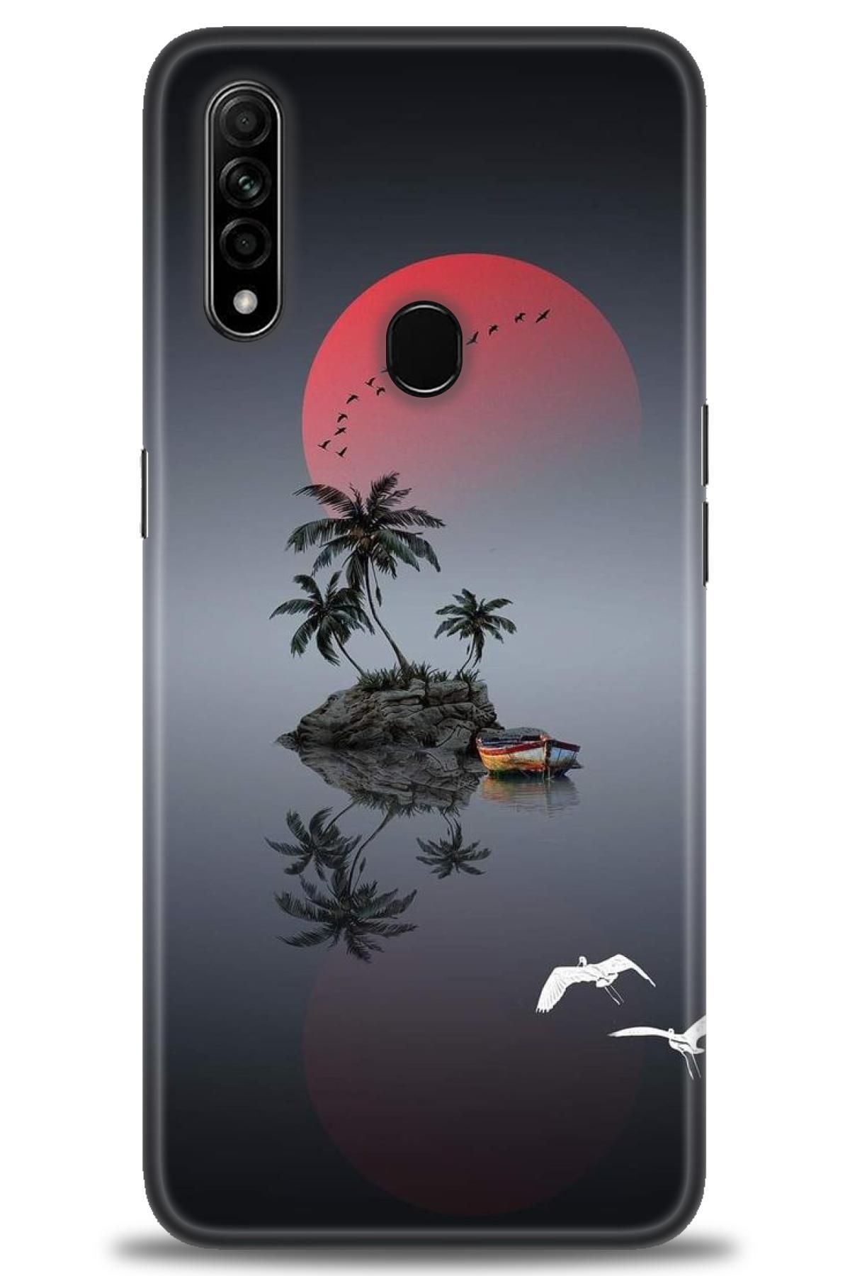 OPPO A31 İle Uyumlu HD Baskılı Desenli Silikon Kılıf - 2323