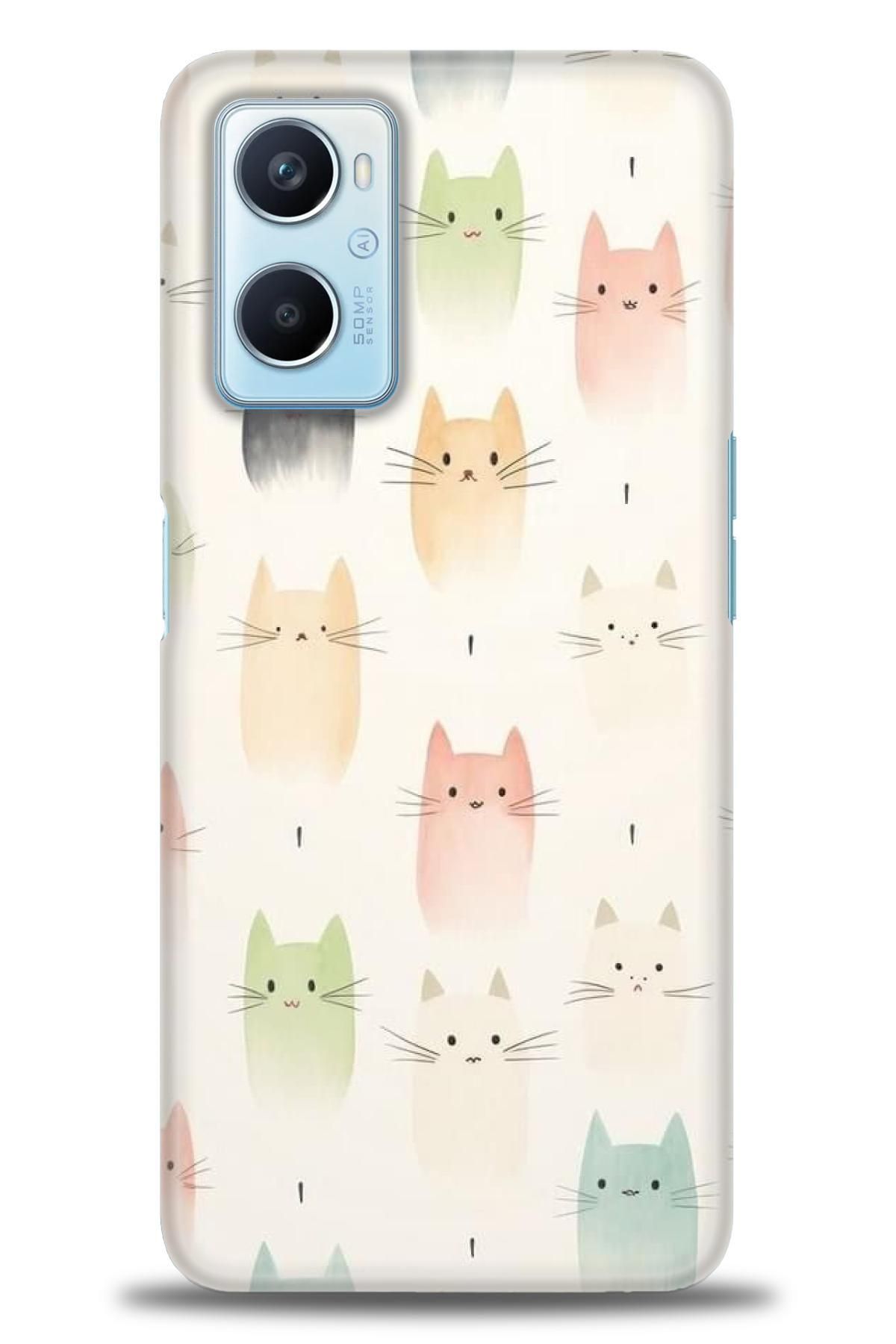 OPPO A96 4G / A36 İle Uyumlu HD Baskılı Desenli Silikon Kılıf - 2661