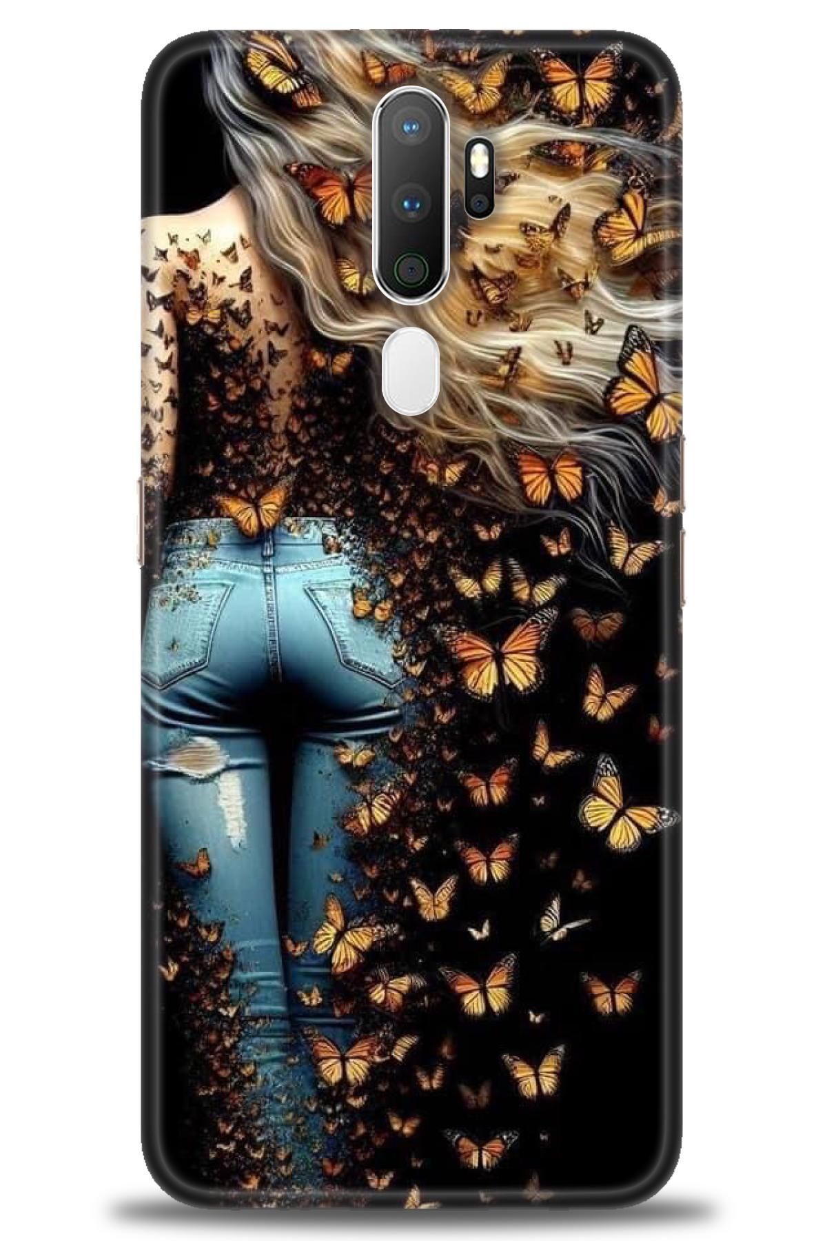 OPPO A5 2020 / A9 2020 İle Uyumlu HD Baskılı Desenli Silikon Kılıf - 2577