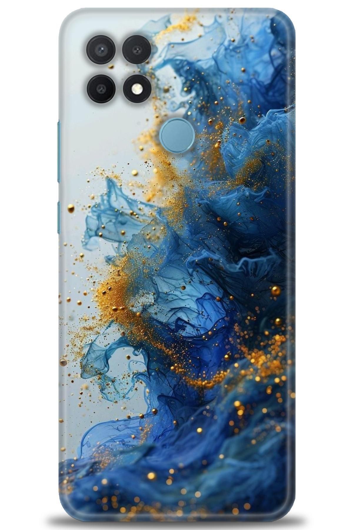 OPPO A15 / A15S İle Uyumlu HD Baskılı Desenli Silikon Kılıf - 2468