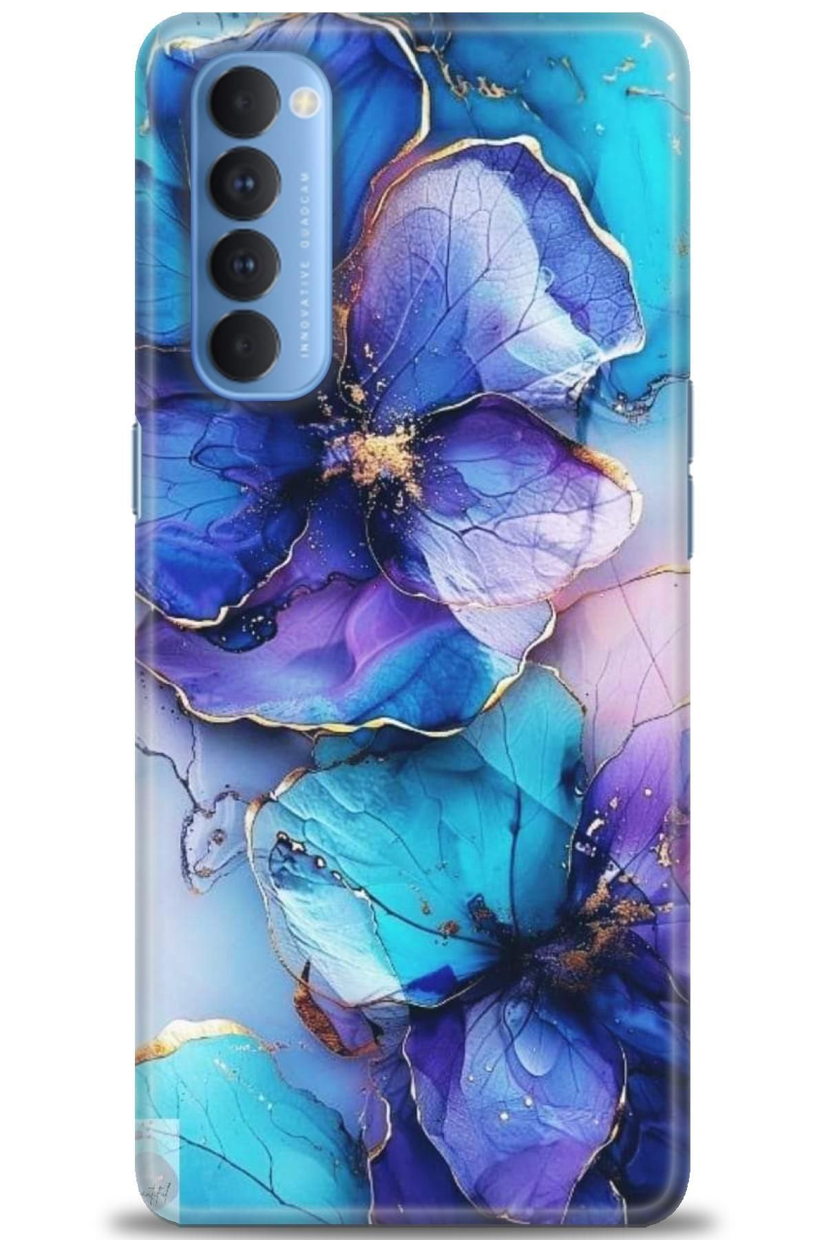 OPPO Reno 4 Pro İle Uyumlu HD Baskılı Desenli Silikon Kılıf - 2589