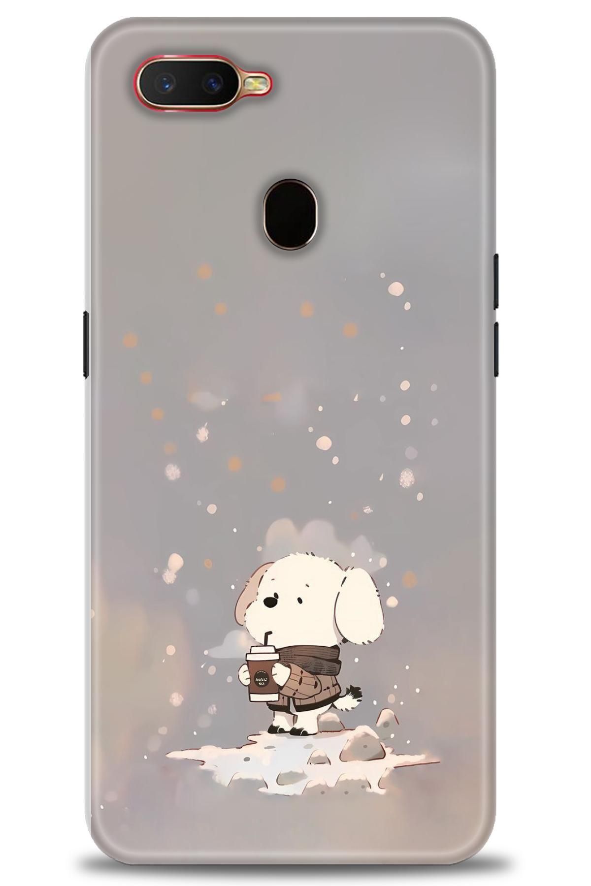 OPPO A12 İle Uyumlu HD Baskılı Desenli Silikon Kılıf - 2397