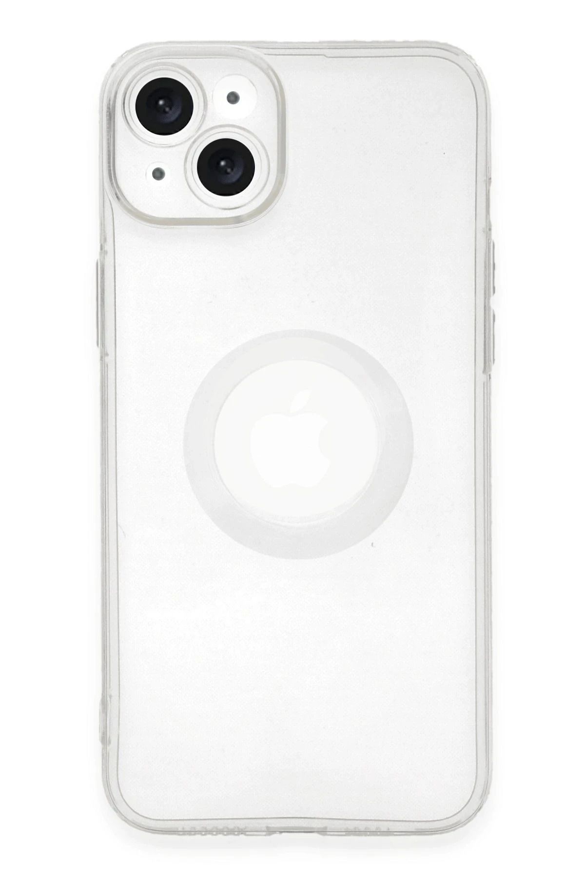 NewFace iPhone 14 Plus Kılıf Santa Lens Silikon - Şeffaf SVLRS