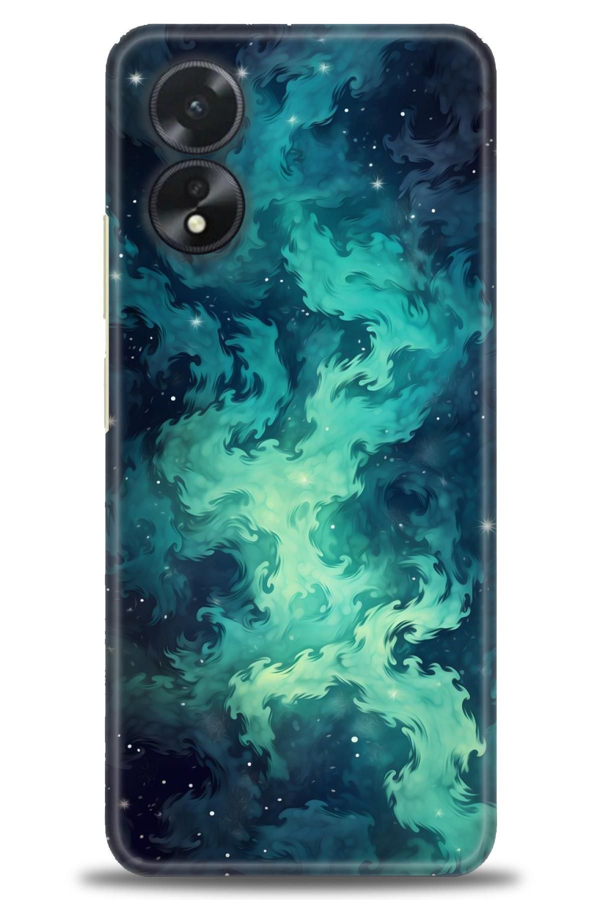 OPPO A38 İle Uyumlu HD Baskılı Desenli Silikon Kılıf - 2374