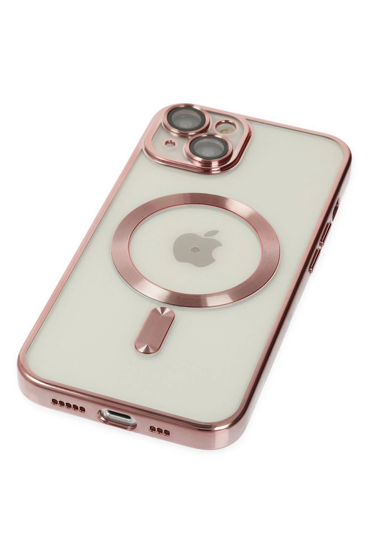 NewFace iPhone 14 Kılıf Kross Magneticsafe Kapak - Rose SVLRS