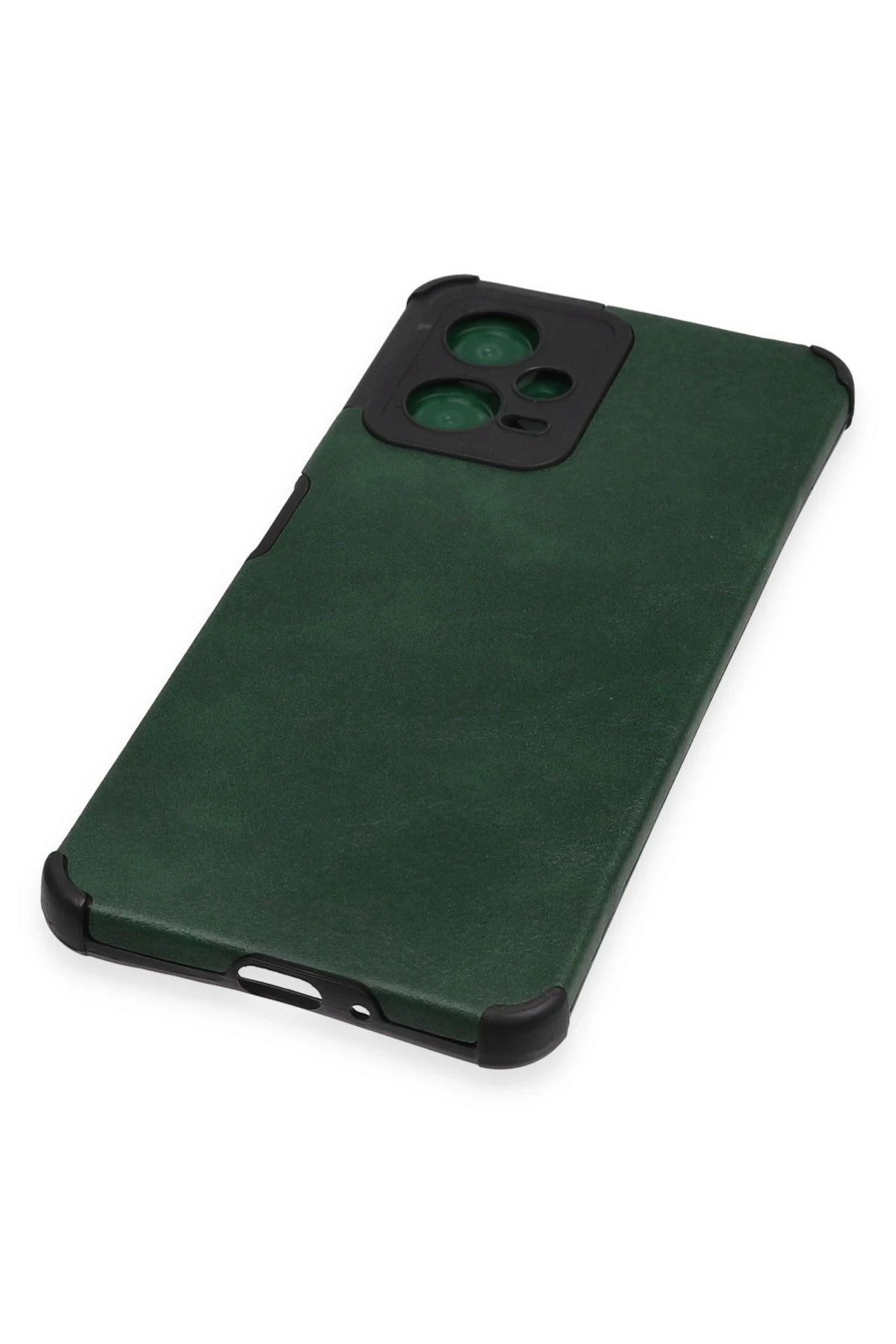 NewFace Xiaomi Redmi Note 12 5G Kılıf Loop Deri Silikon - Yeşil WLZOR