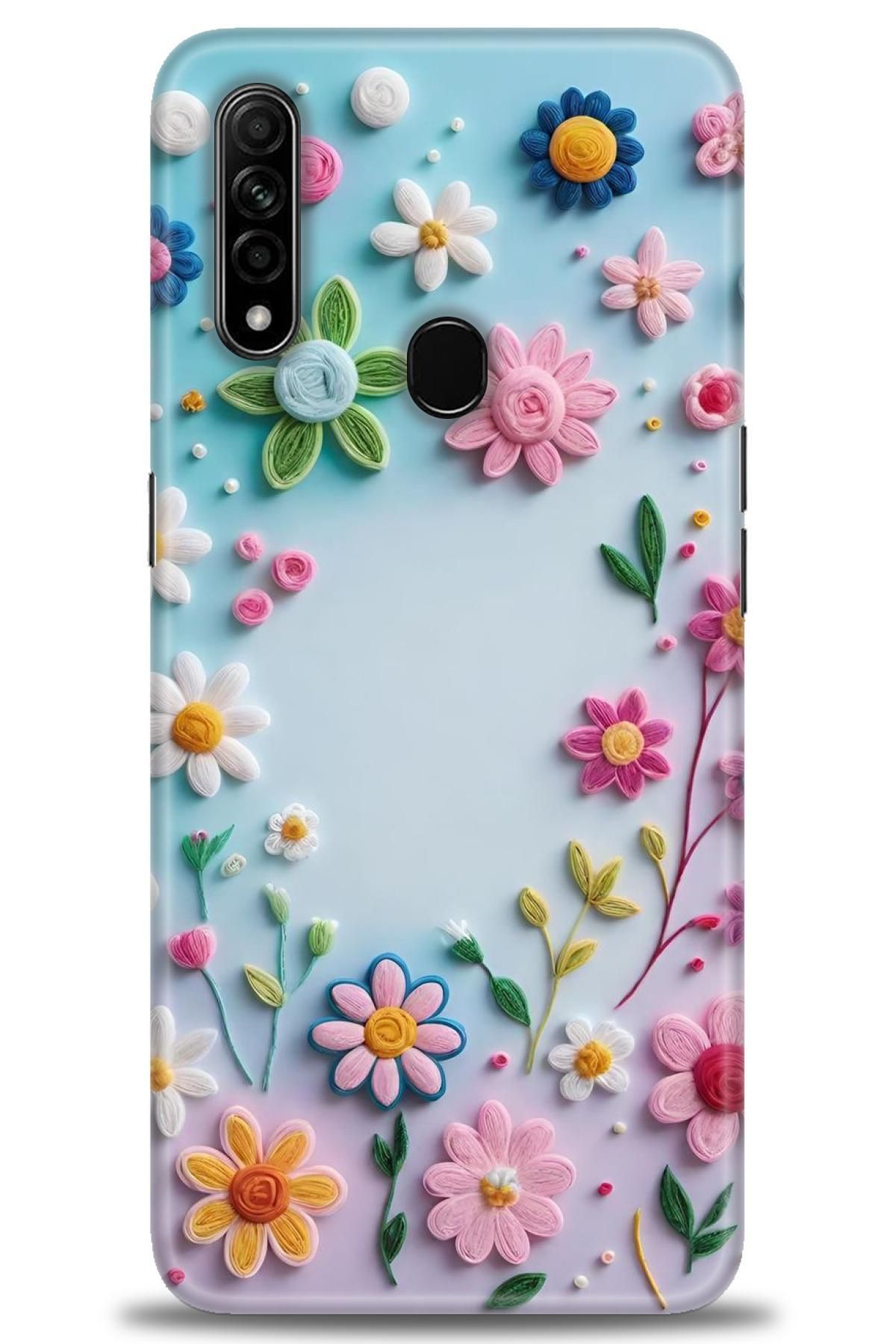 OPPO A31 İle Uyumlu HD Baskılı Desenli Silikon Kılıf - 2303