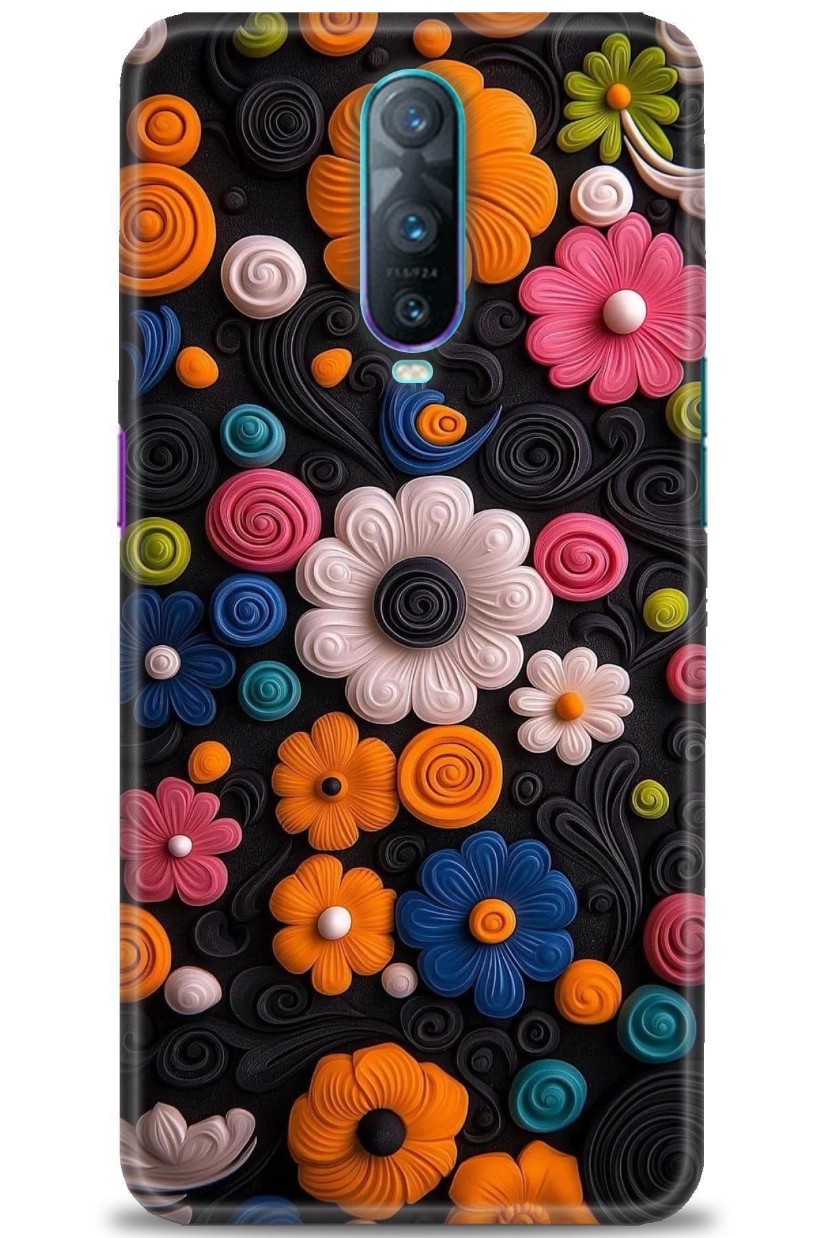 OPPO RX17 Pro İle Uyumlu HD Baskılı Desenli Silikon Kılıf - 2297