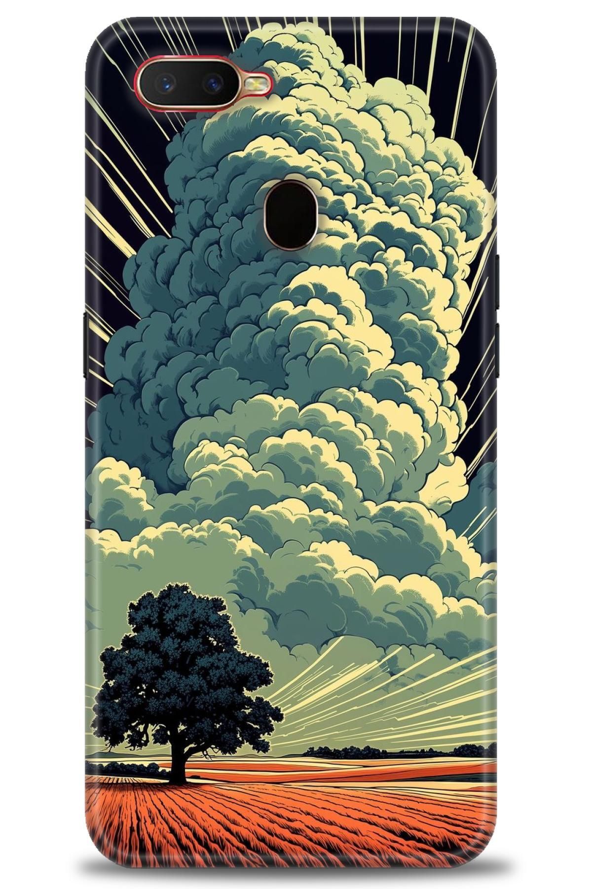 OPPO A12 İle Uyumlu HD Baskılı Desenli Silikon Kılıf - 2247