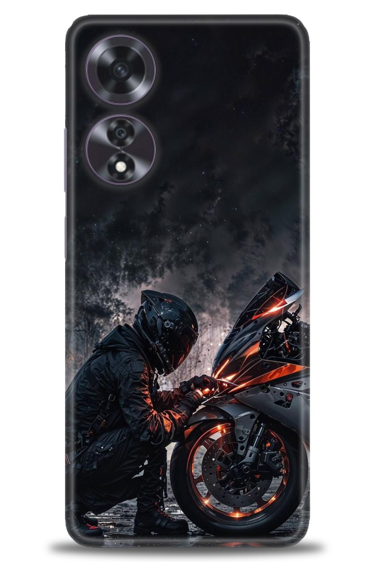 OPPO A60 İle Uyumlu HD Baskılı Desenli Silikon Kılıf - 2997