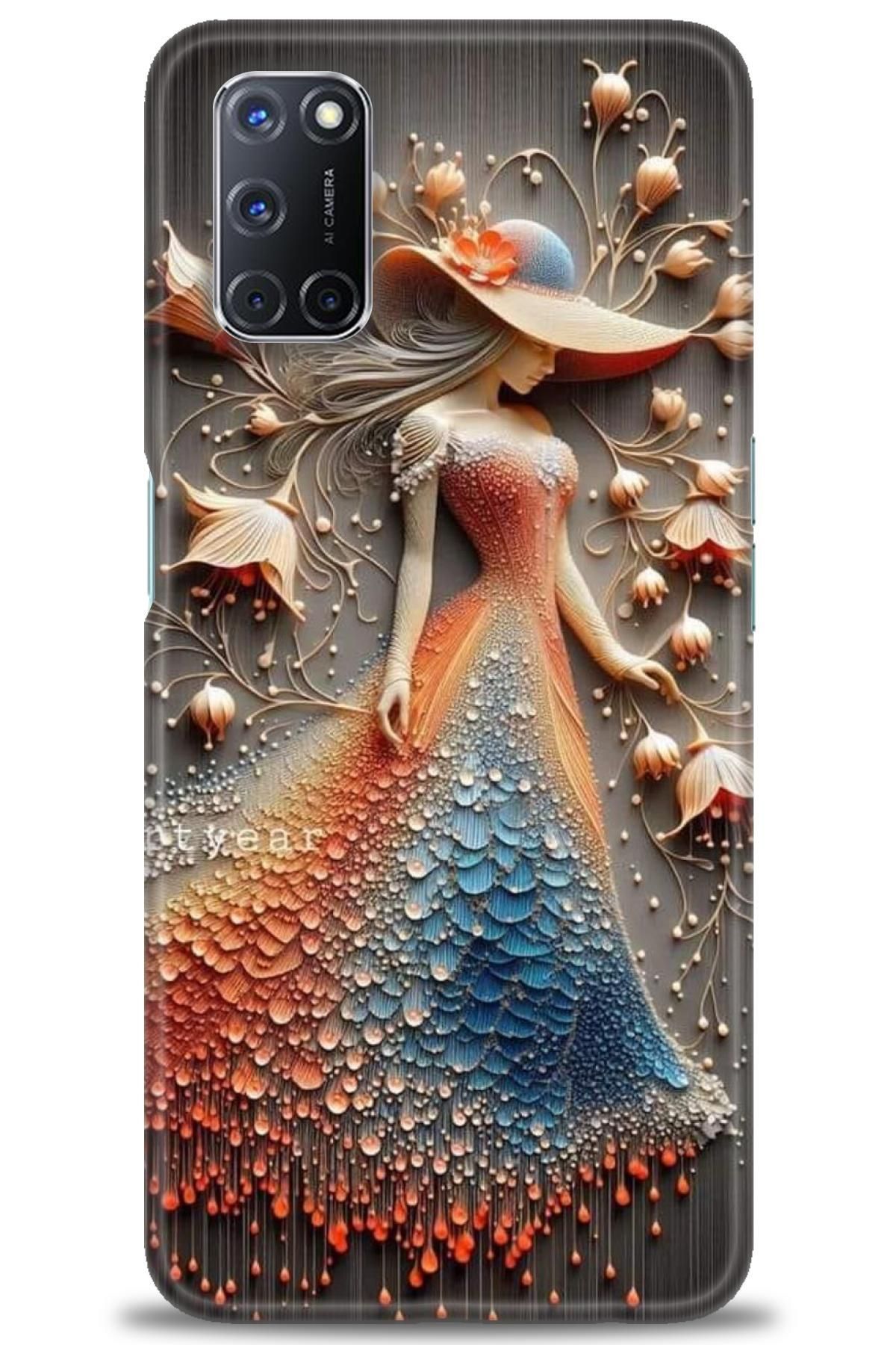 OPPO A52 / A72 / A92 İle Uyumlu HD Baskılı Desenli Silikon Kılıf - 2545