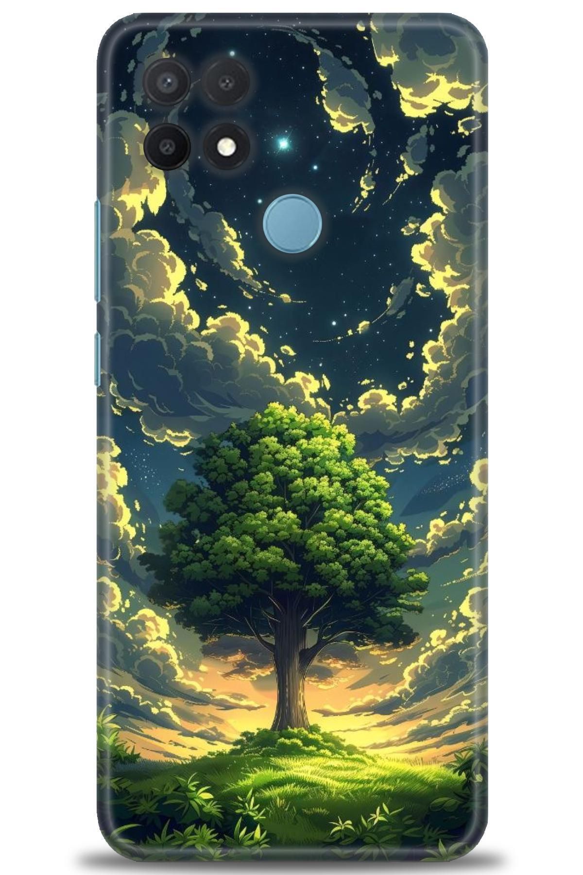 OPPO A15 / A15S İle Uyumlu HD Baskılı Desenli Silikon Kılıf - 2718
