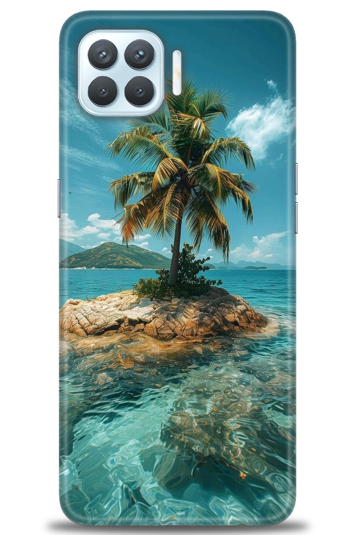 OPPO Reno 4 Lite İle Uyumlu HD Baskılı Desenli Silikon Kılıf - 2706