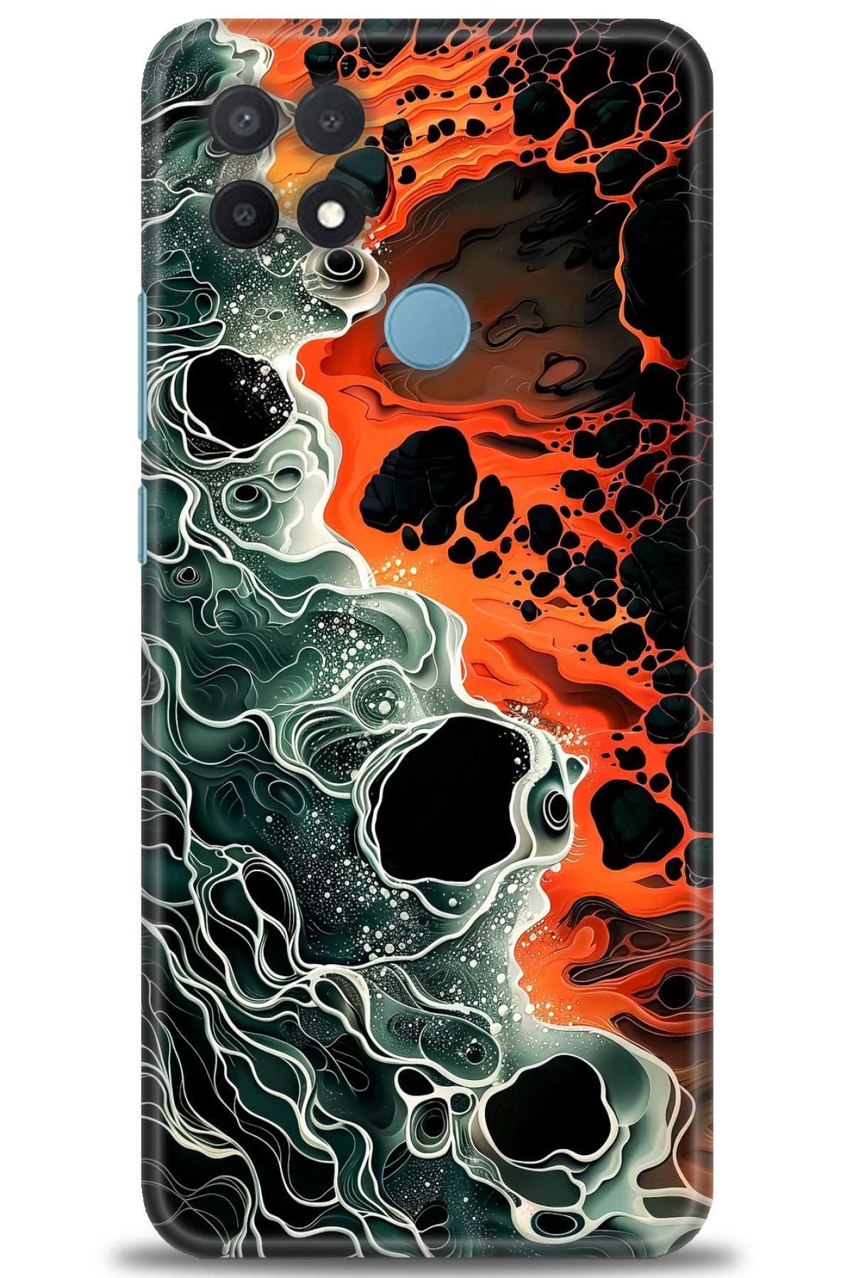 OPPO A15 / A15S İle Uyumlu HD Baskılı Desenli Silikon Kılıf - 2157