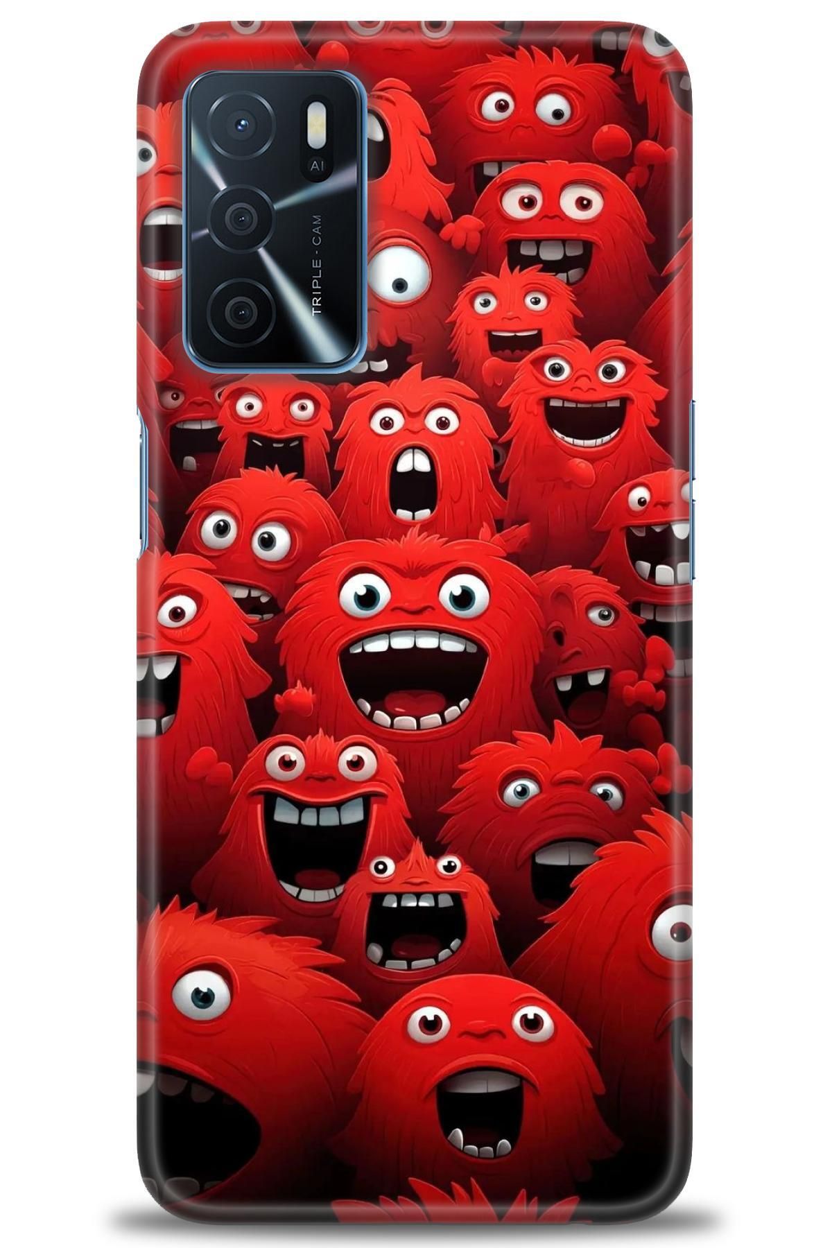OPPO A16 / A55 İle Uyumlu HD Baskılı Desenli Silikon Kılıf - 2262