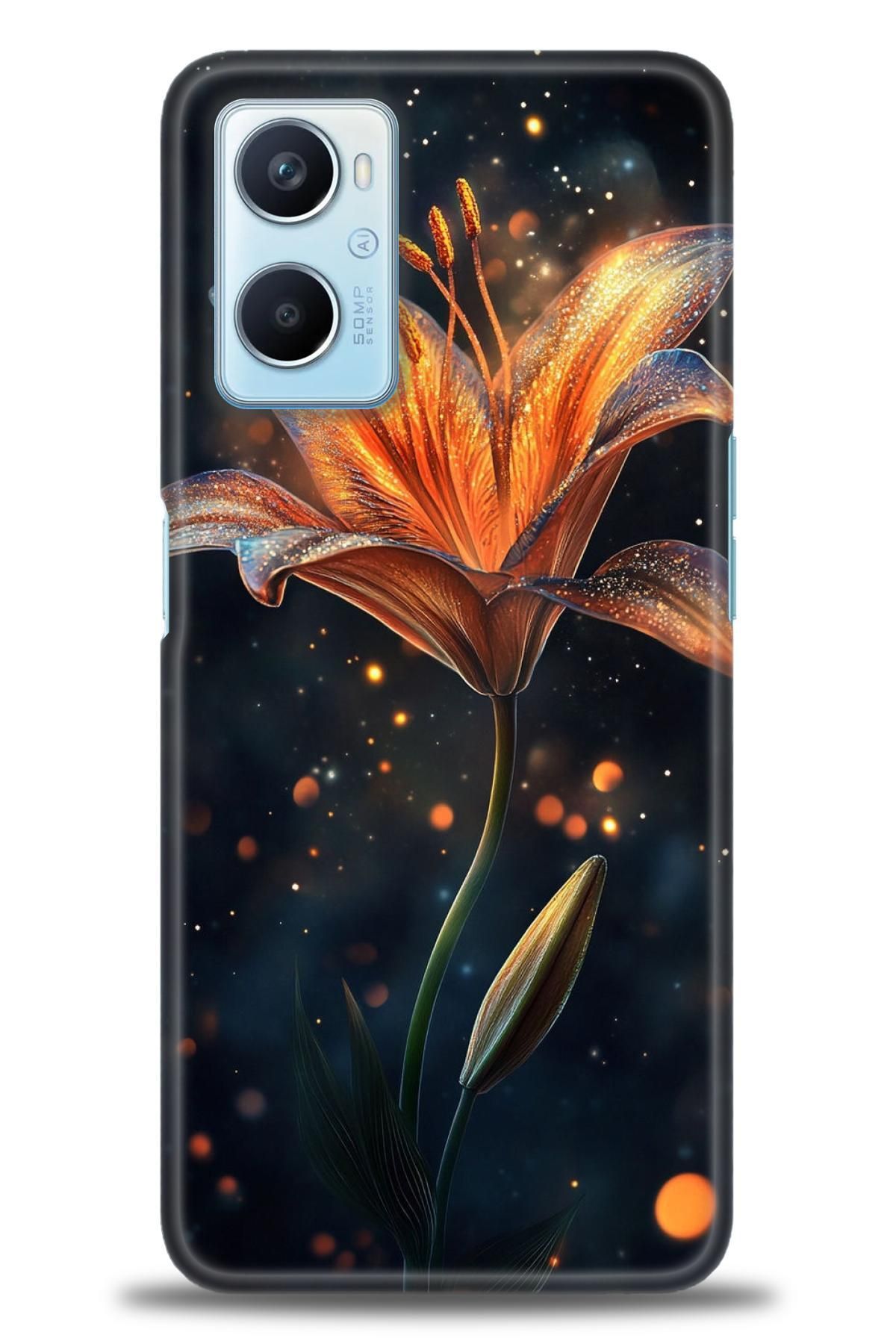 OPPO A96 4G / A36 İle Uyumlu HD Baskılı Desenli Silikon Kılıf - 2098