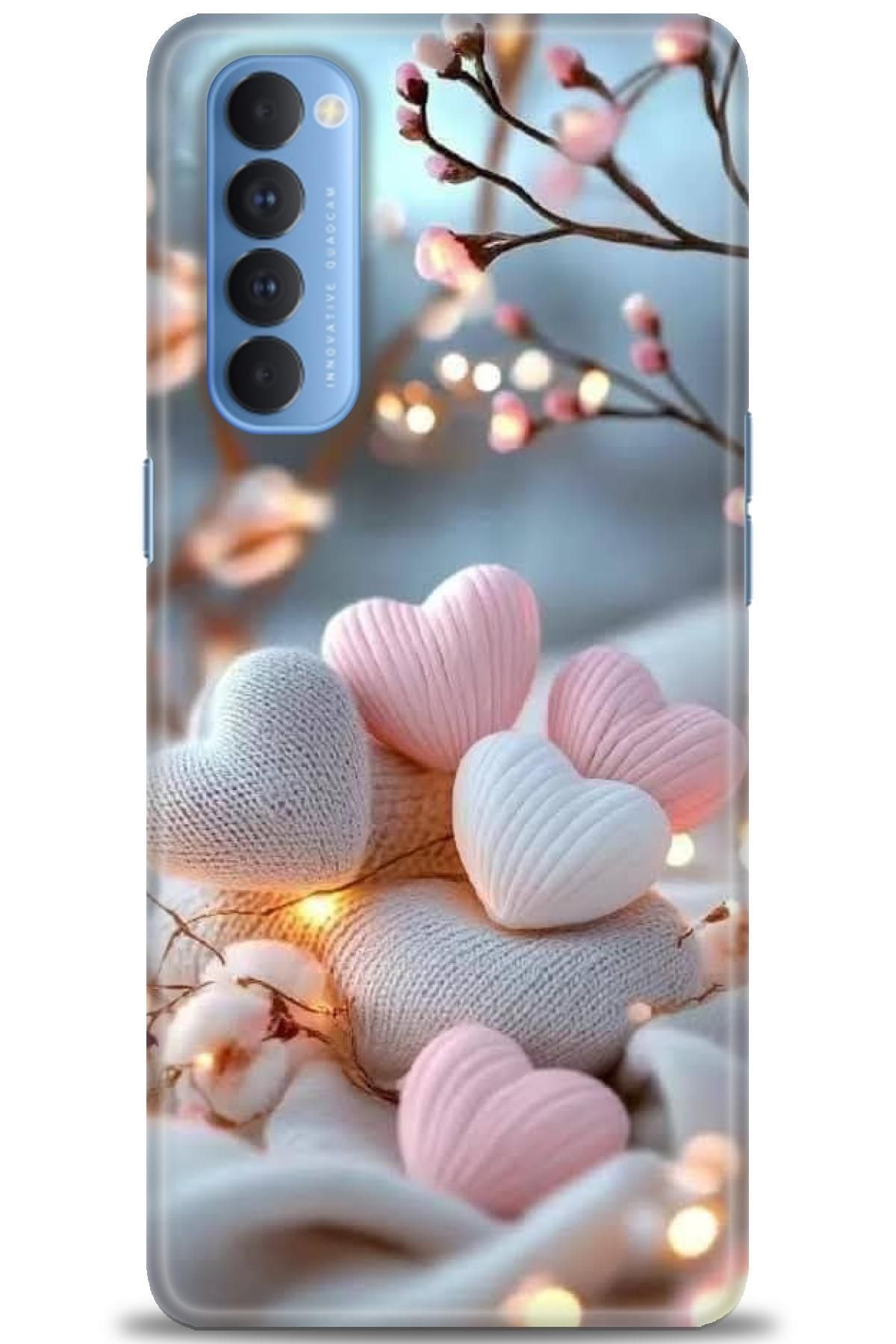 OPPO Reno 4 Pro İle Uyumlu HD Baskılı Desenli Silikon Kılıf - 2198