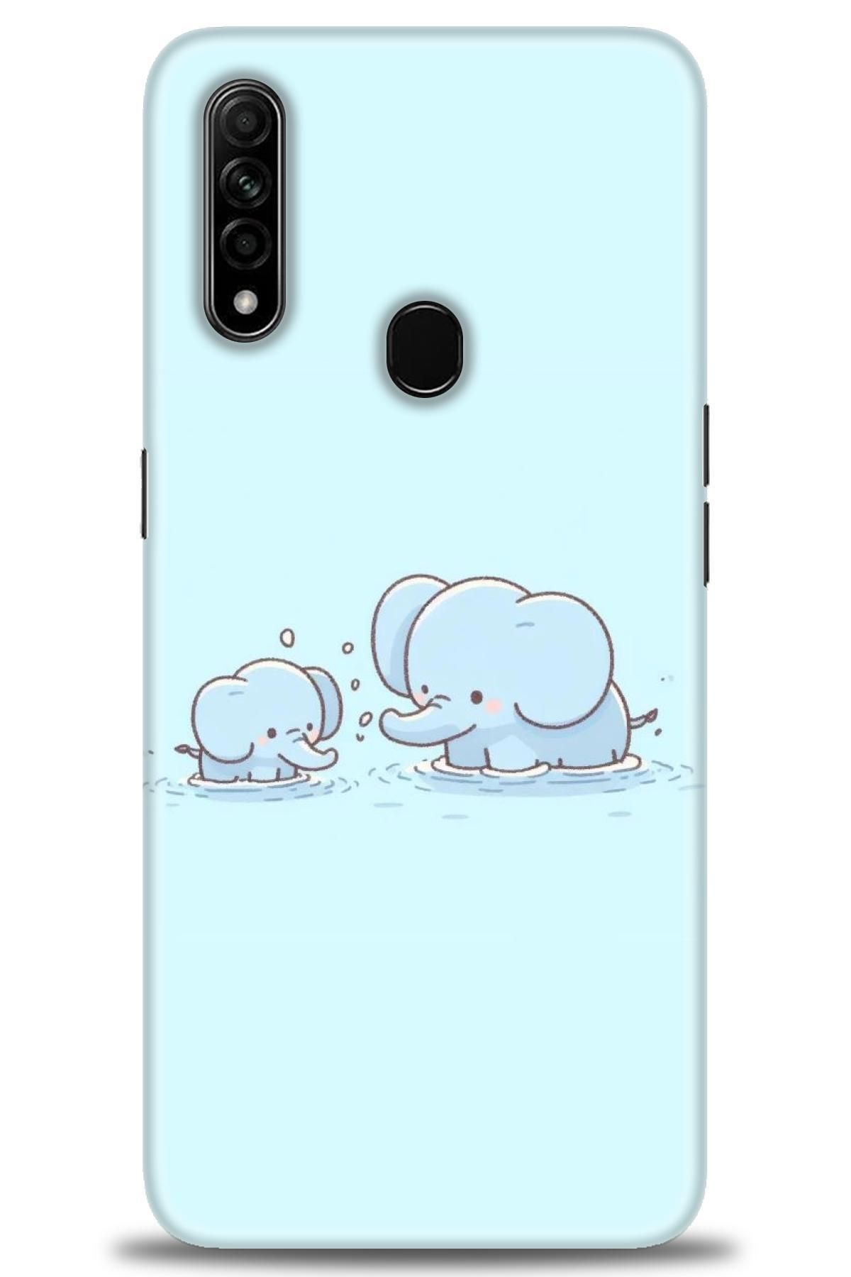 OPPO A31 İle Uyumlu HD Baskılı Desenli Silikon Kılıf - 2725