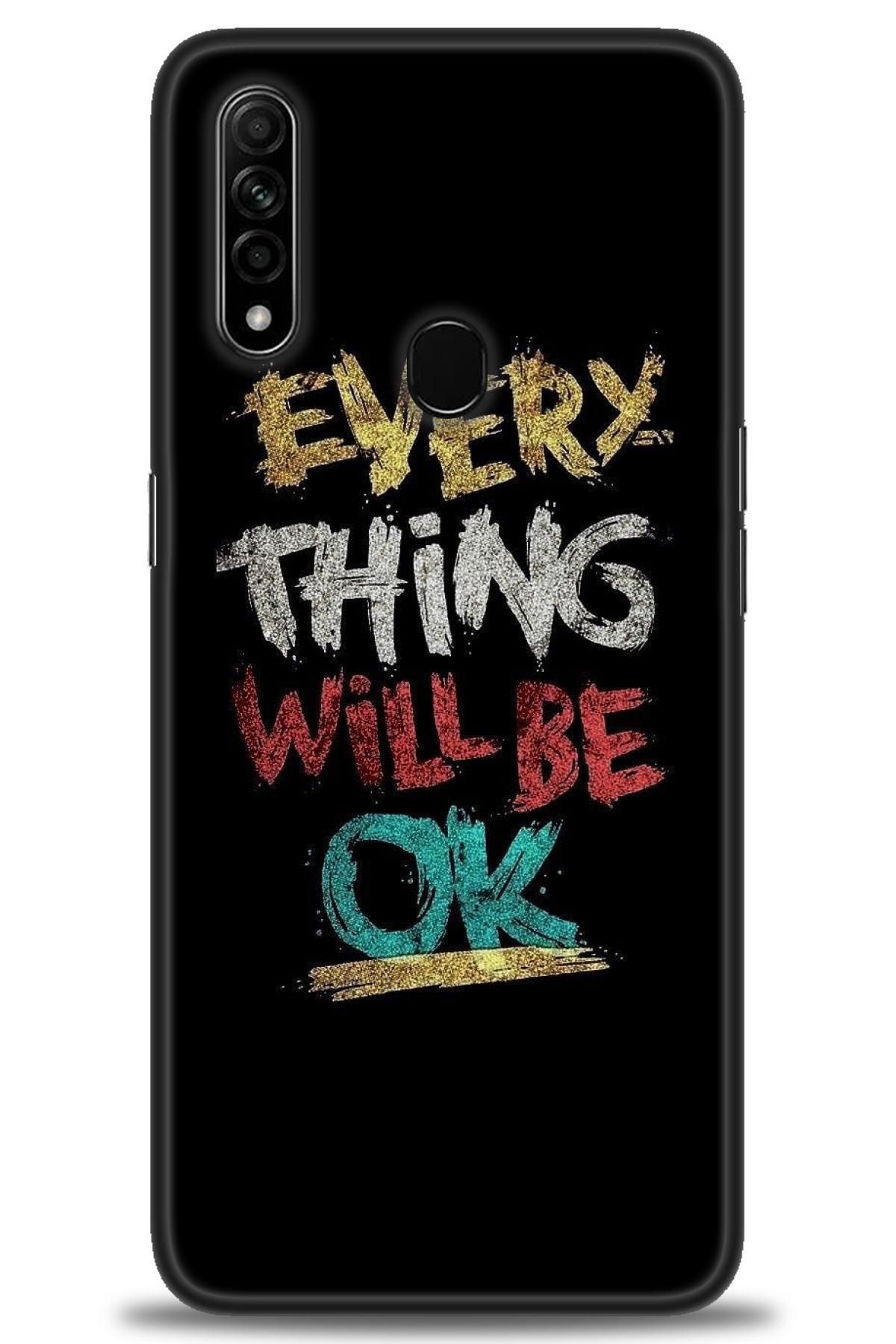 OPPO A31 İle Uyumlu HD Baskılı Desenli Silikon Kılıf - 2066