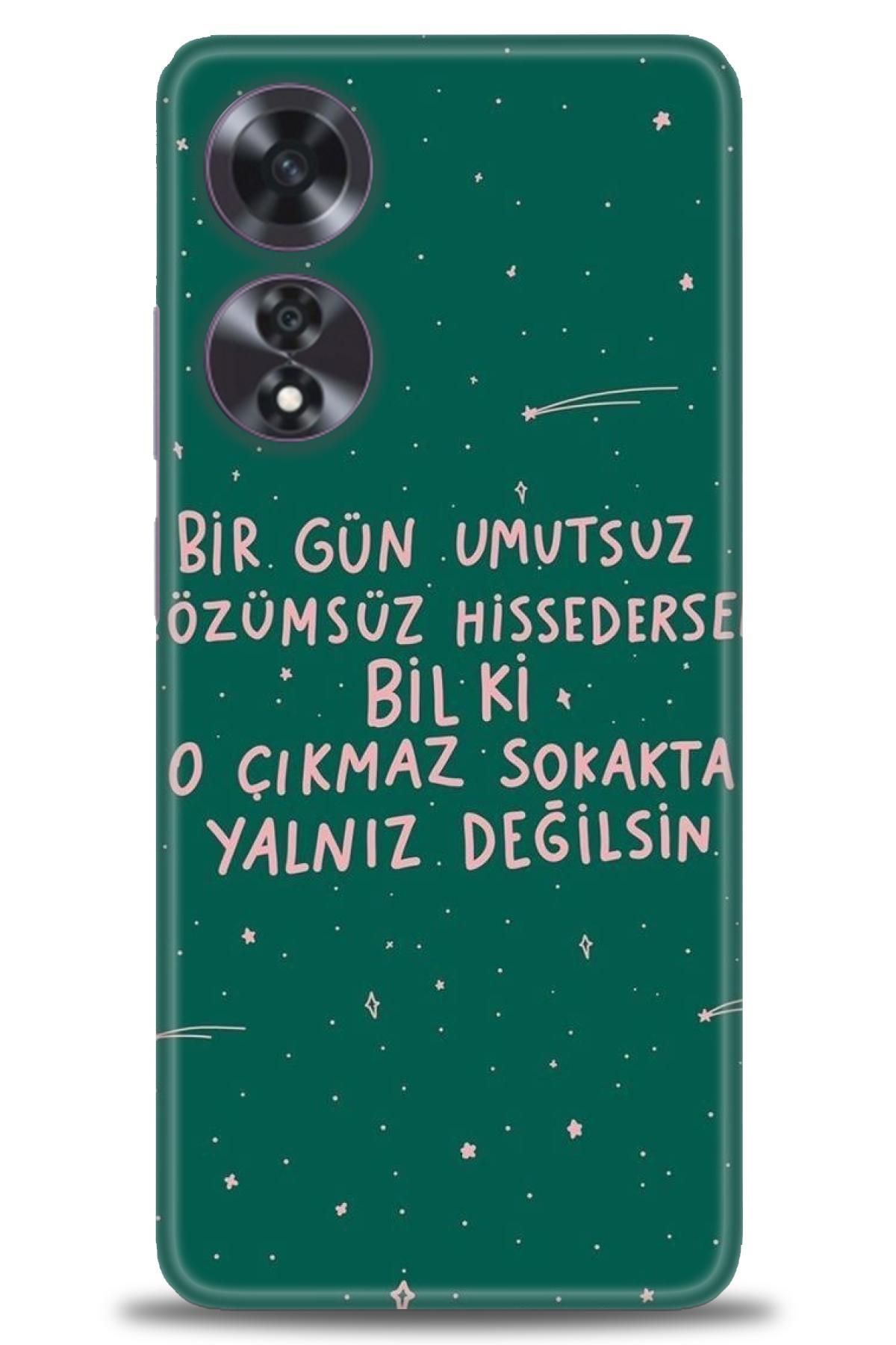OPPO A60 İle Uyumlu HD Baskılı Silikon Kılıf / ÖzelSeri Oppo - 2236