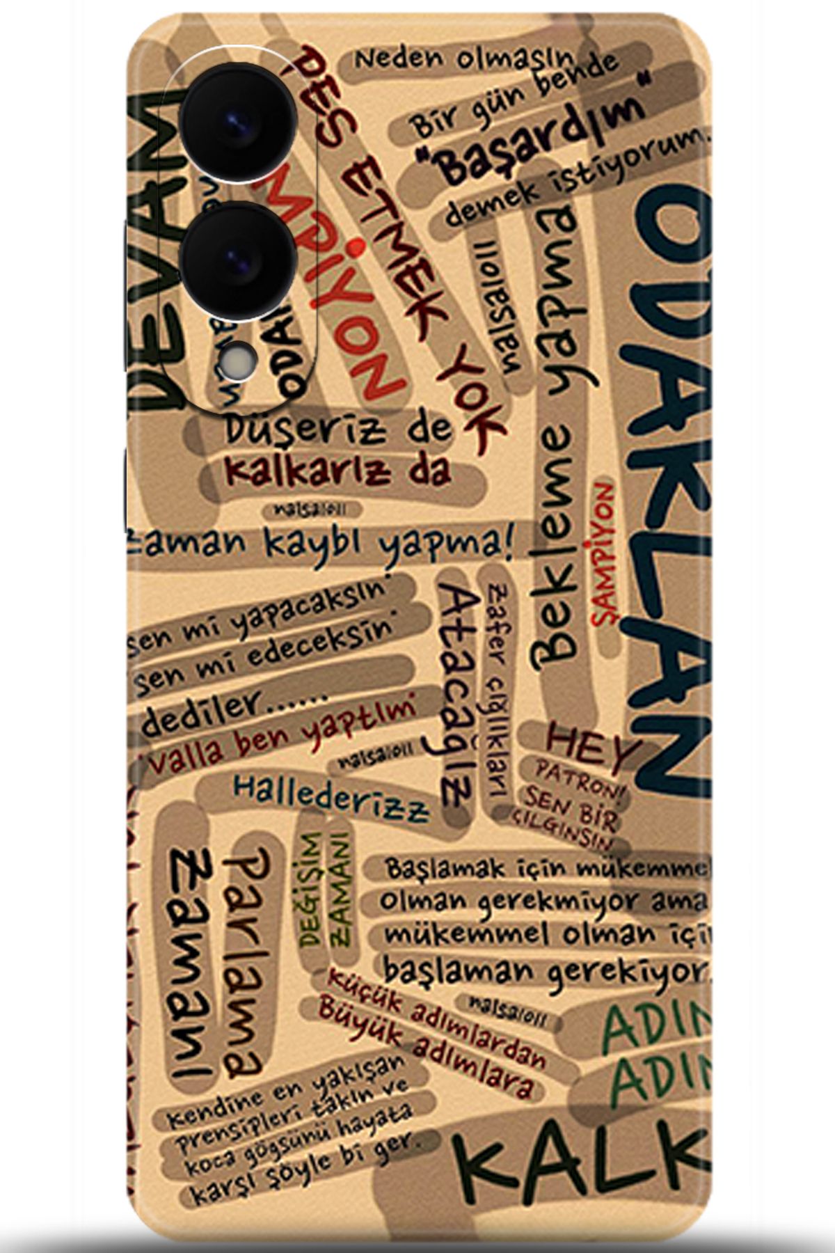 Noprin Samsung Galaxy S25 Edge Kılıf HD Baskılı Kılıf - Yours is Someone Else 5586