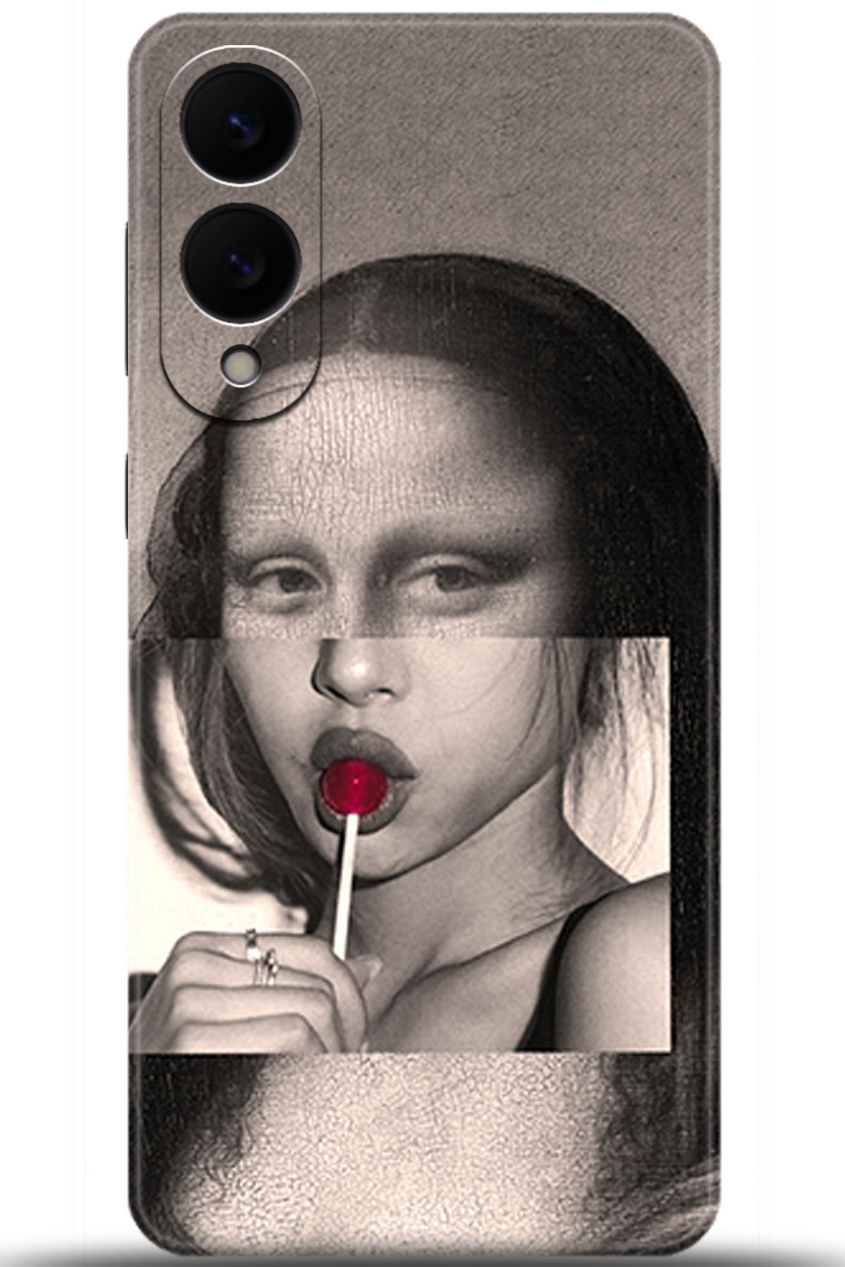 Noprin Samsung Galaxy S25 Edge Kılıf HD Baskılı Kılıf - Yours is Someone Else 5548
