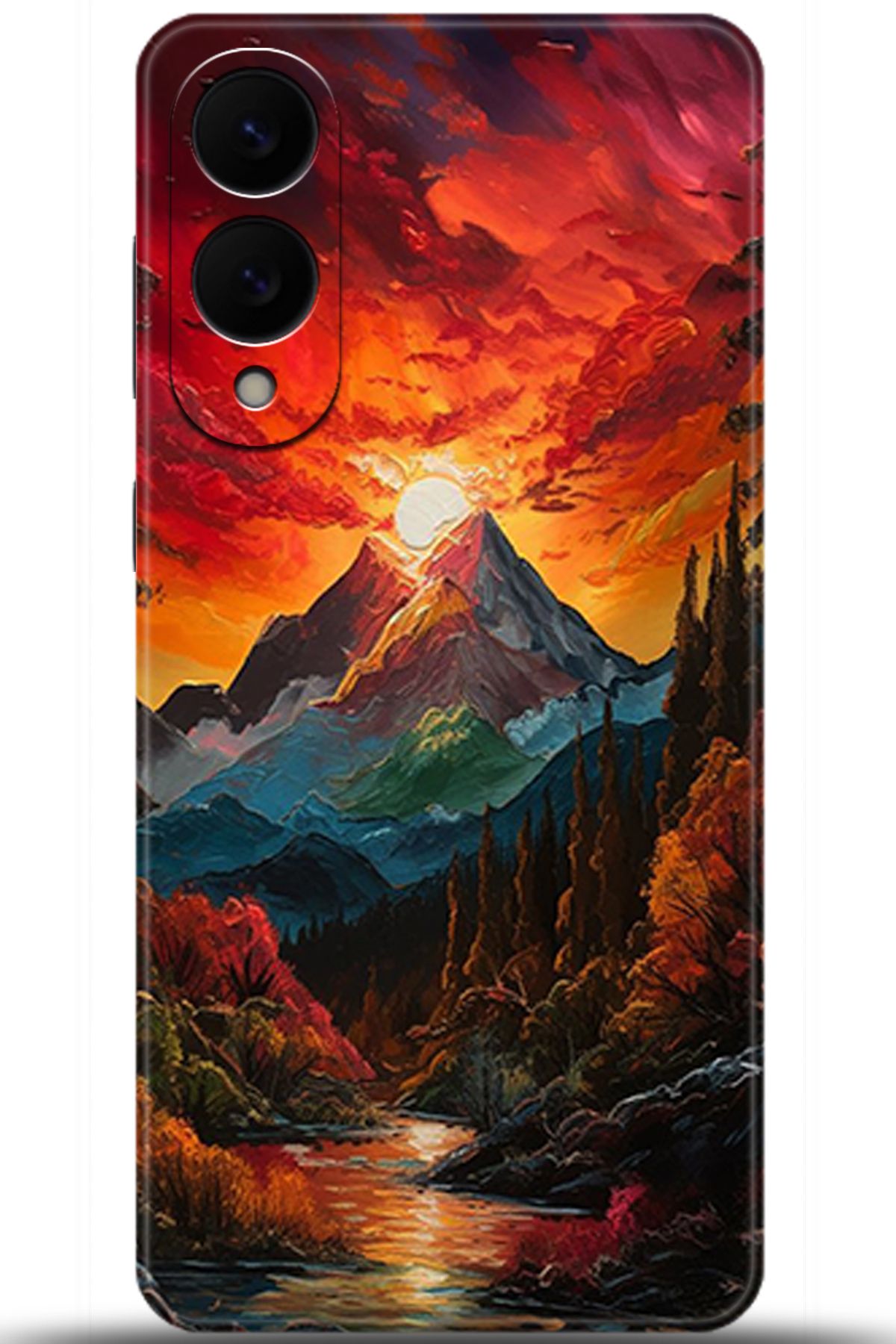 Noprin Samsung Galaxy S25 Edge Kılıf HD Baskılı Kılıf - Yours is Someone Else 5224