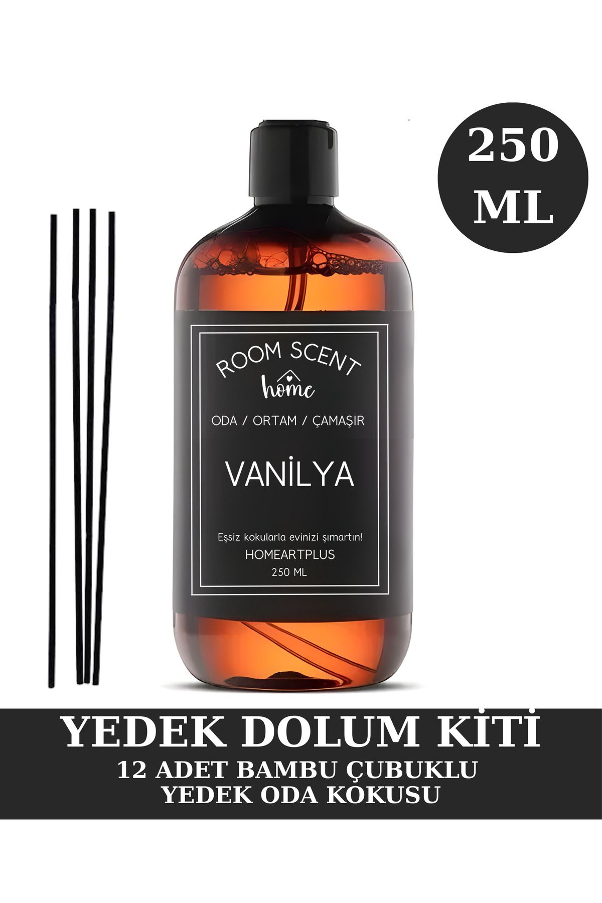 homeartplus YEDEK 250 ml Vanilya oda kokusu dolum kiti