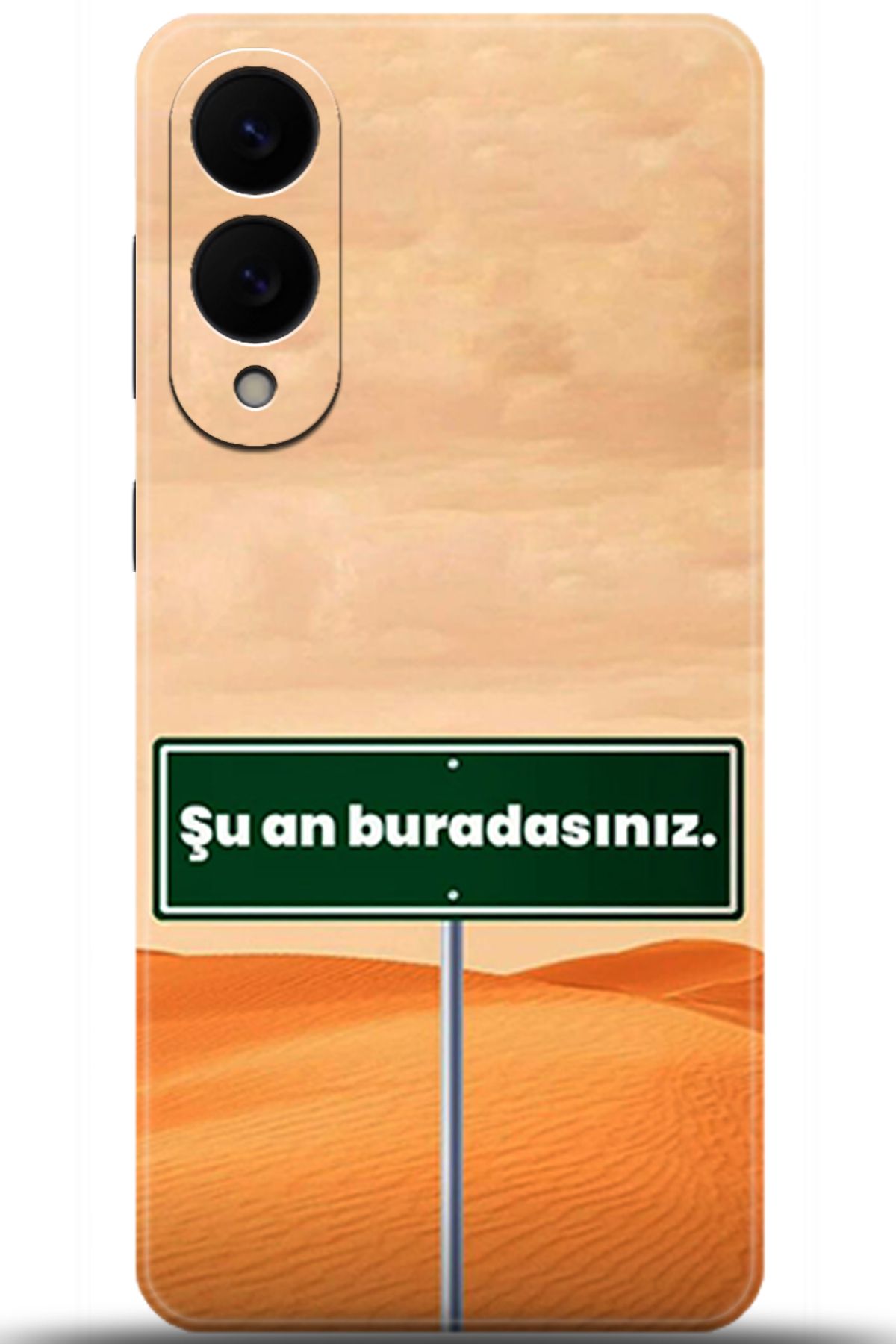 Noprin Samsung Galaxy S25 Edge Kılıf HD Baskılı Kılıf - Yours is Someone Else 5159