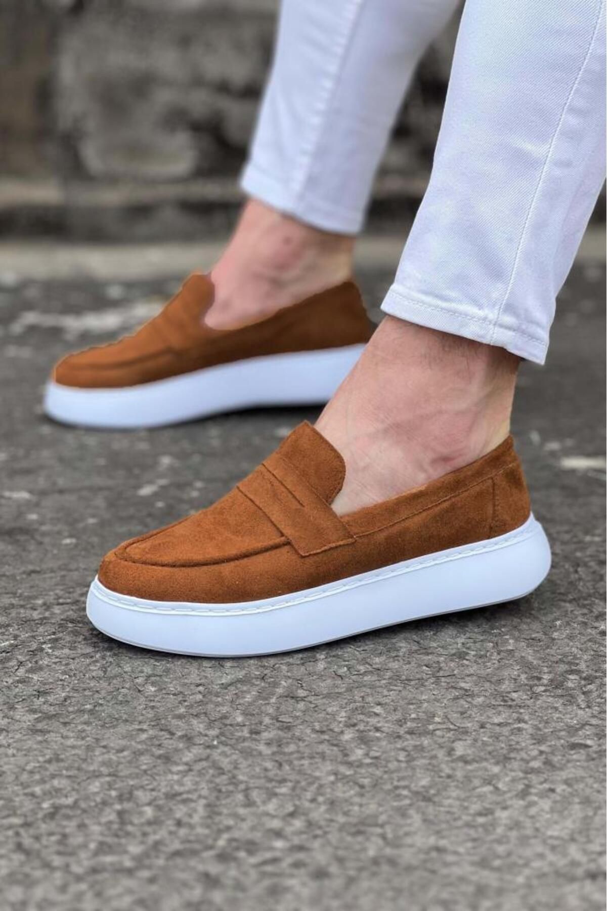 BPM WG161 Taba Süet Erkek Casual Ayakkabı