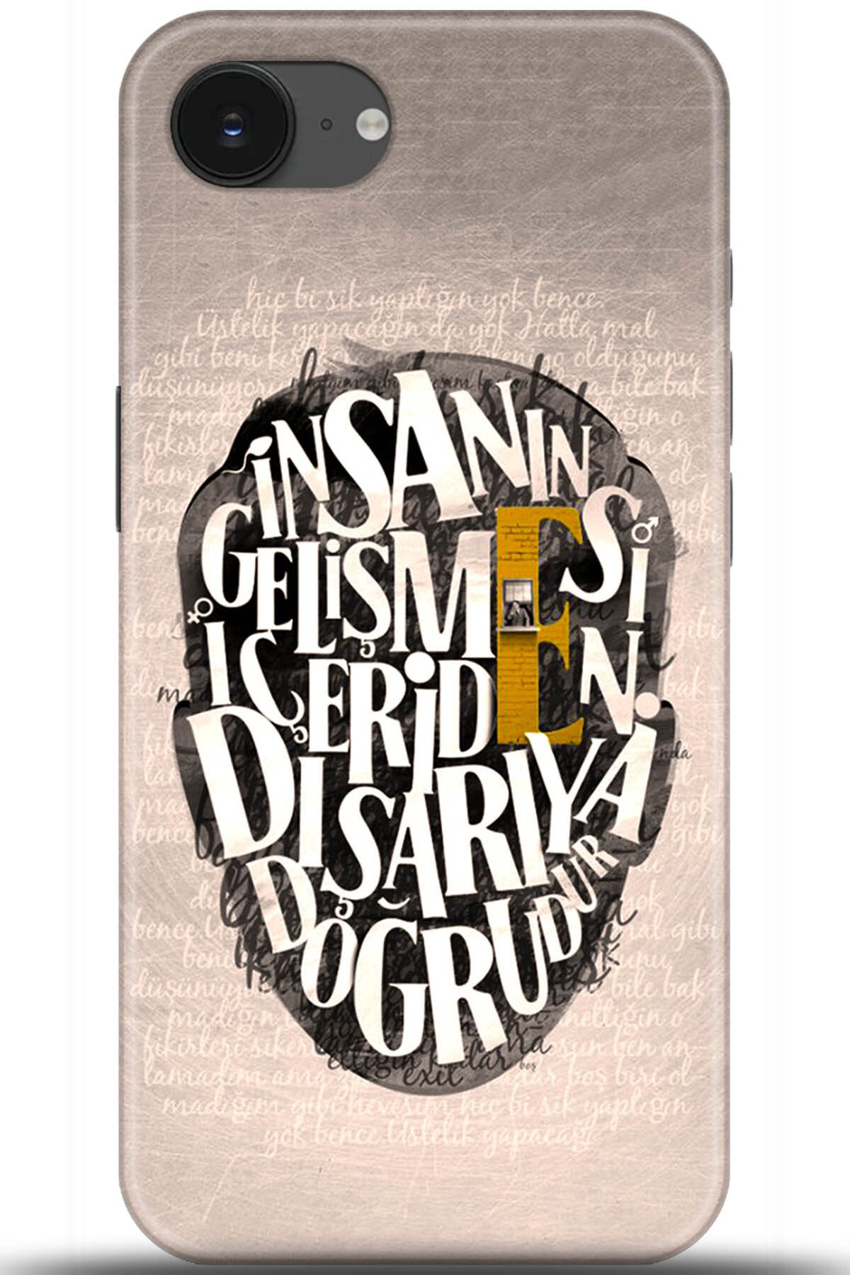 Noprin Apple iPhone 16e Kılıf HD Baskılı Kılıf - Yours is Someone Else 5587