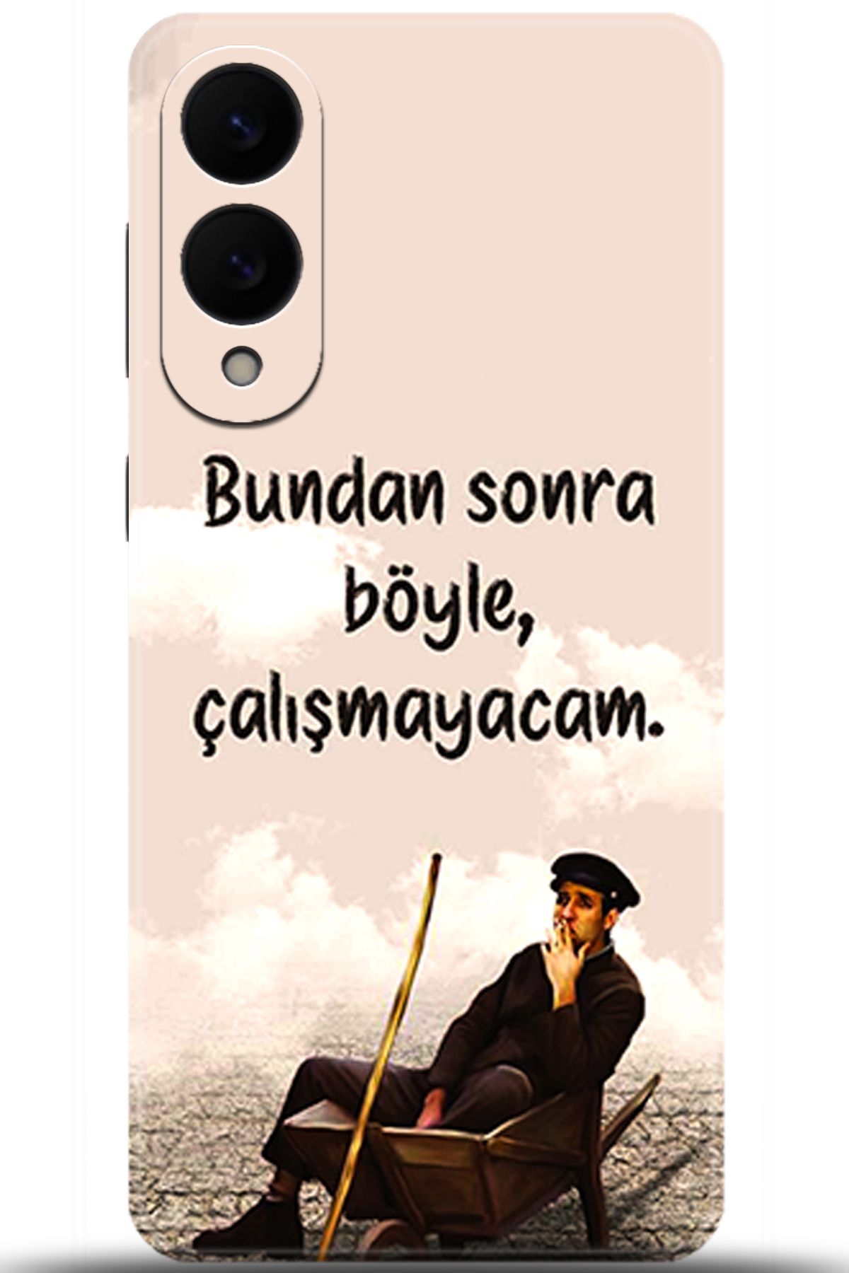 Noprin Samsung Galaxy S25 Edge Kılıf HD Baskılı Kılıf - Yours is Someone Else 5593