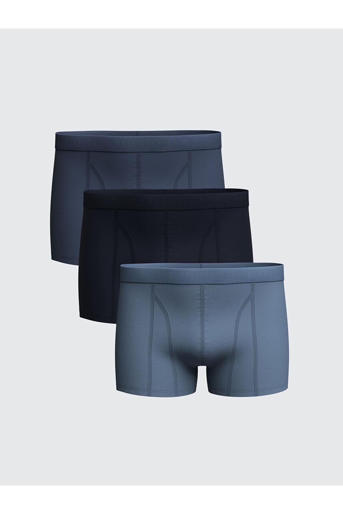 LC Waikiki Standart Kalıp Pamuklu Esnek Erkek Boxer 3'lü (S5)
