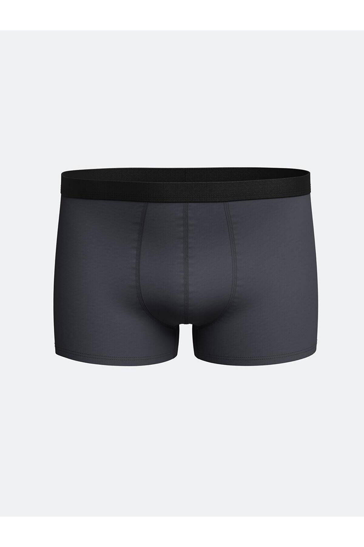LC Waikiki-Standard Mold Cotton Flexible Men's Boxer 3-Pack (S5) 3