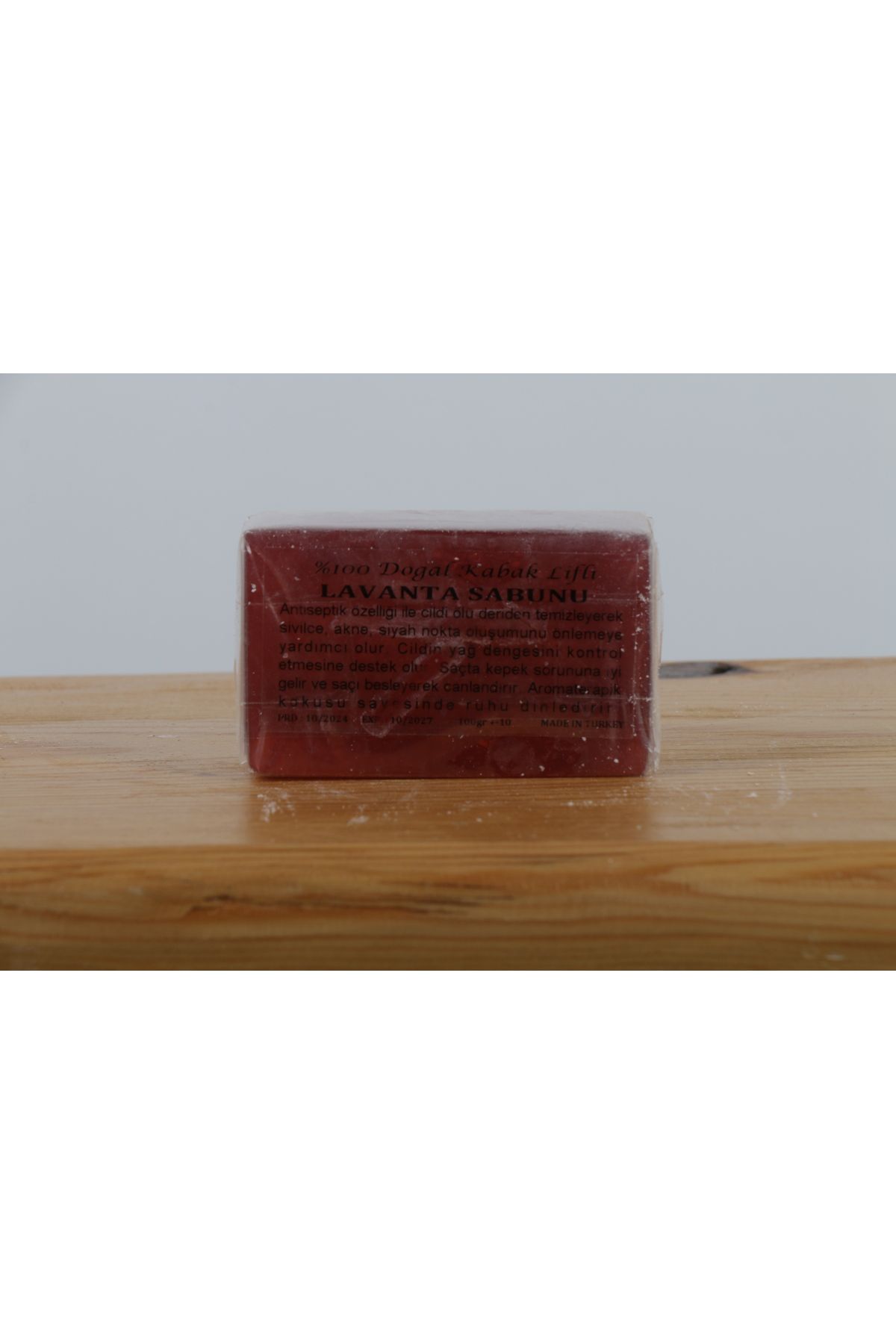 P&B NATUREL NATUREL KABAK LİFLİ LAVANTA SABUNU 110 GR