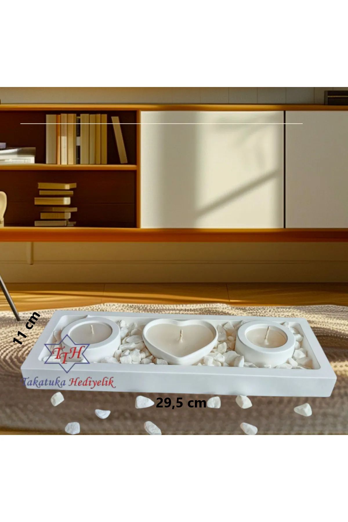 TTH Takatuka Hediyelik Ev Dekorasyon,dekoratif Mumluk,hediyelik Eşya,tealight Mumluk(MUMLAR DAHİLDİR)