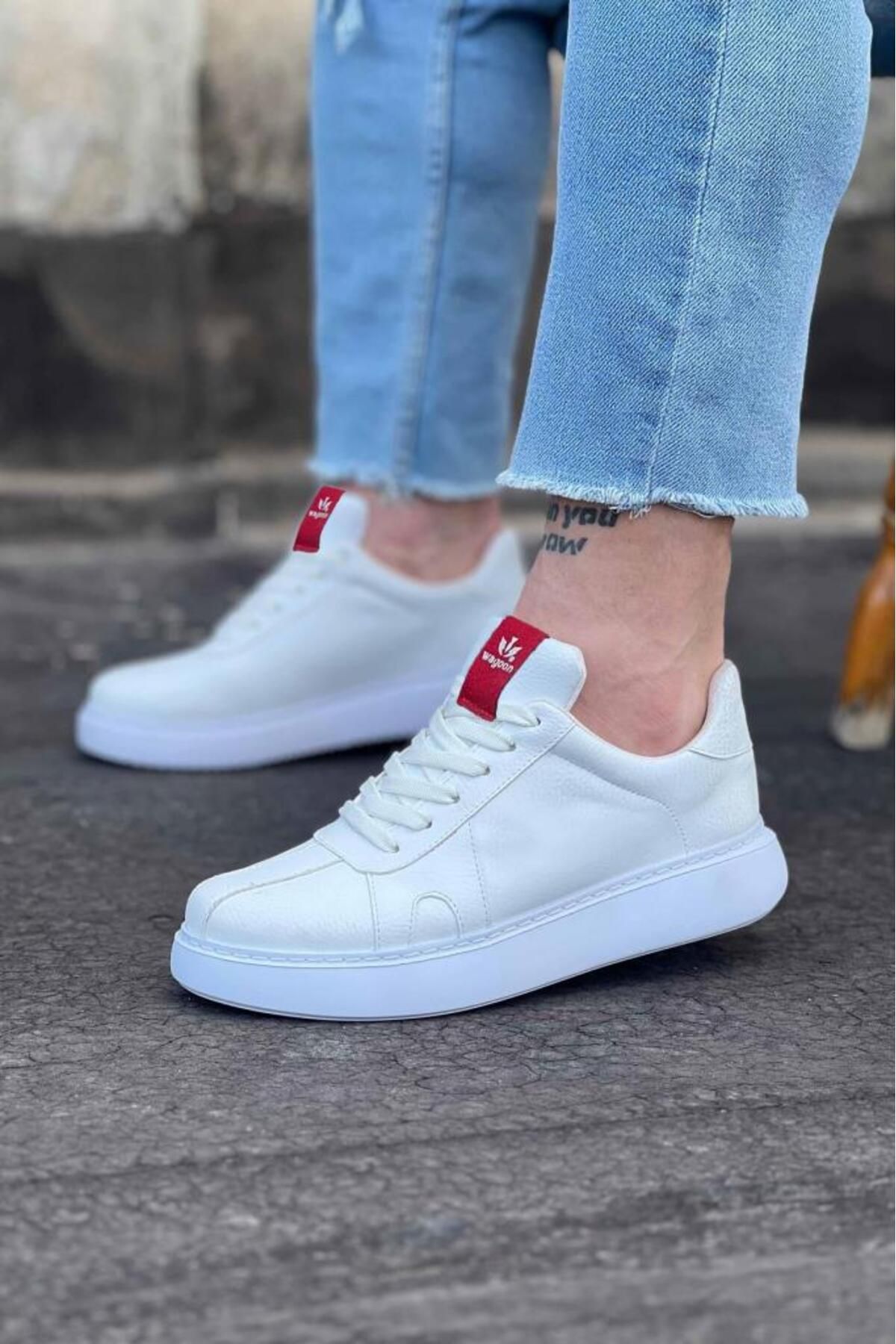 BPM WG040 Beyaz Erkek Casual Ayakkabı
