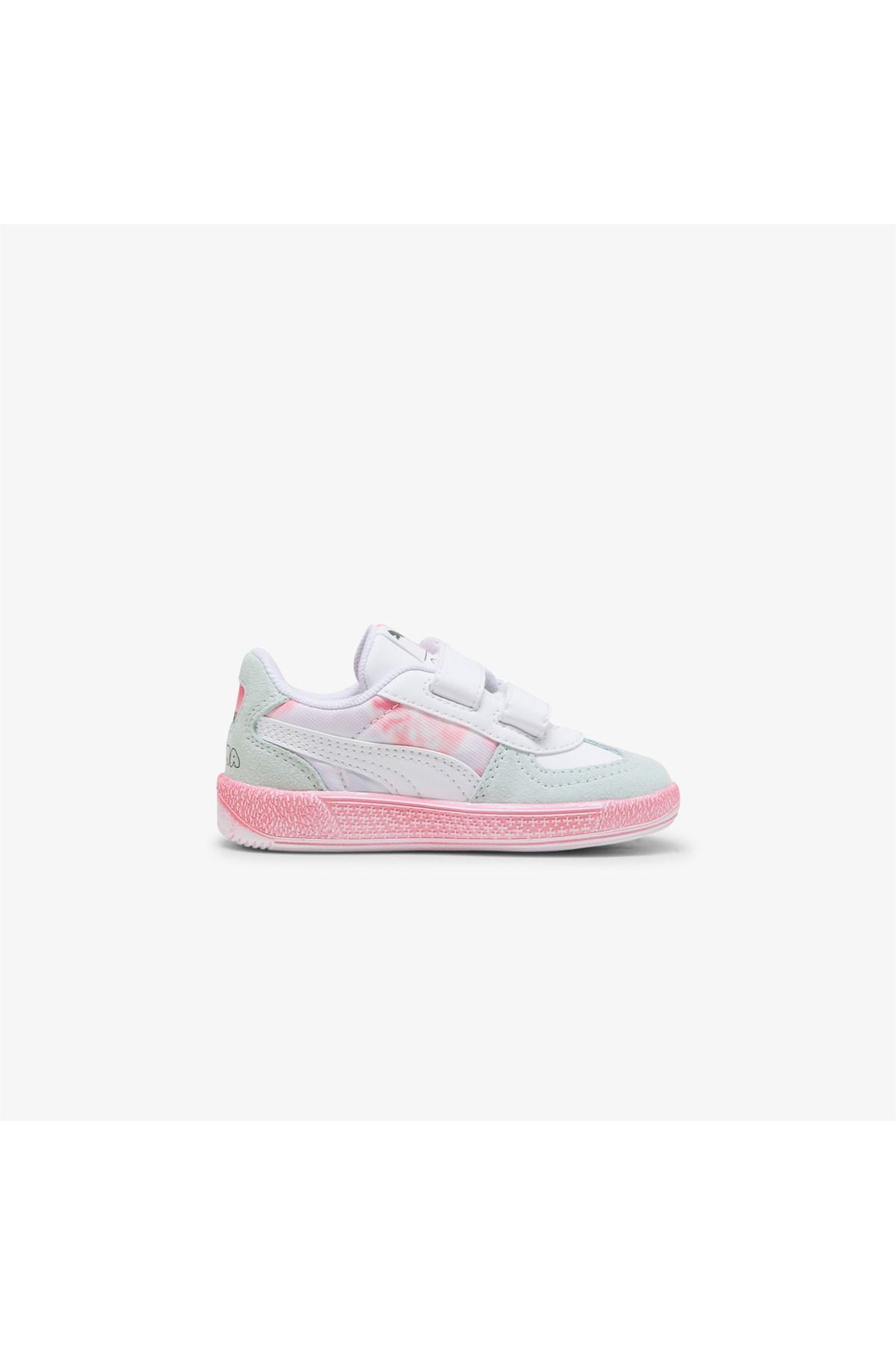 Puma-حذاء رياضي باليرمو هالو كيتي آند فريندز بيبي أبيض/وردي 3