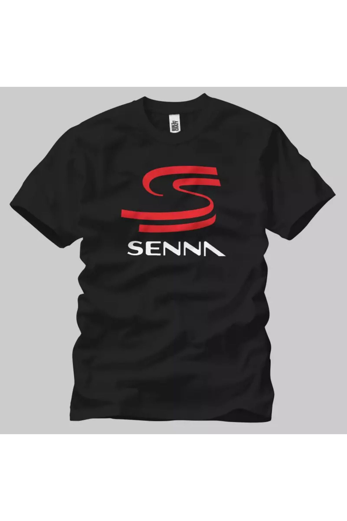 Built By Crazy Senna Logo Unisex Tişört