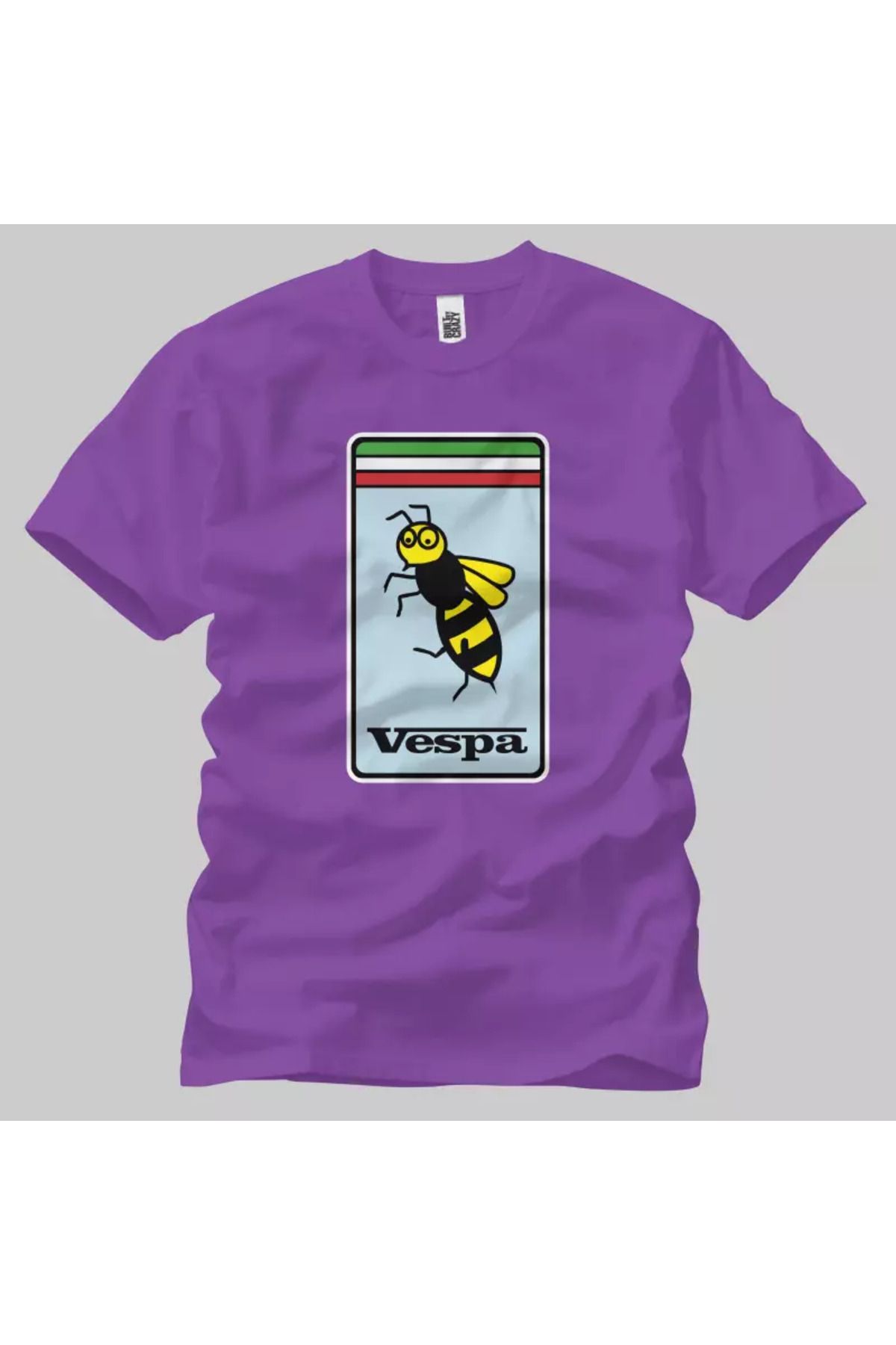 Built By Crazy Vespa Bug Unisex Tişört