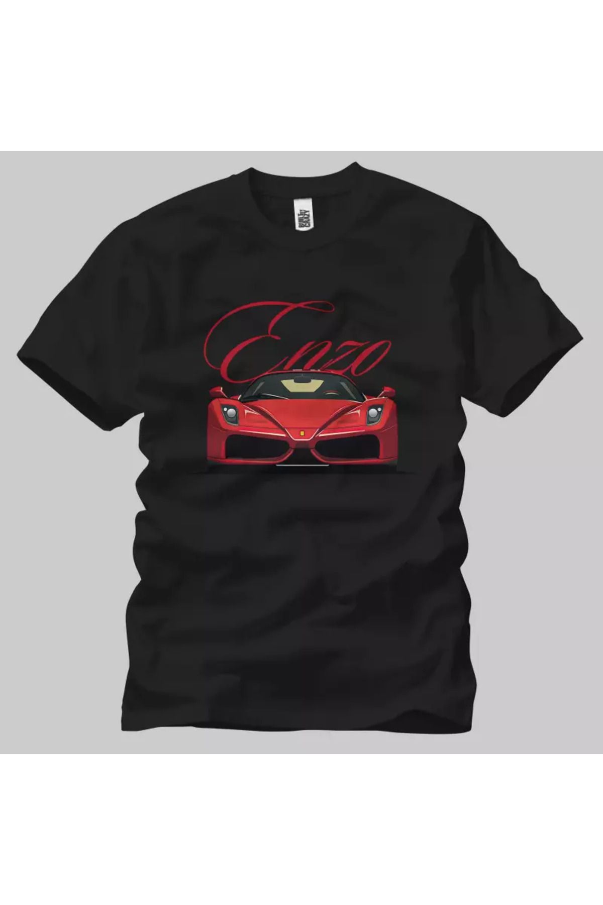 Built By Crazy Ferrari Red Enzo Unisex Tişört