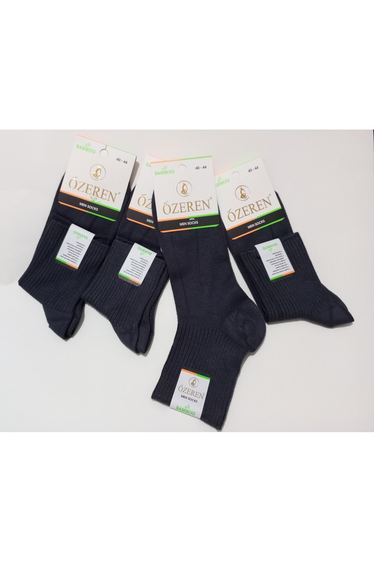 RBS SOCKS ERKEK BAMBU YARIM KONÇ DİKİŞSİZ NAYLONSUZ ÇORAP 6'LI