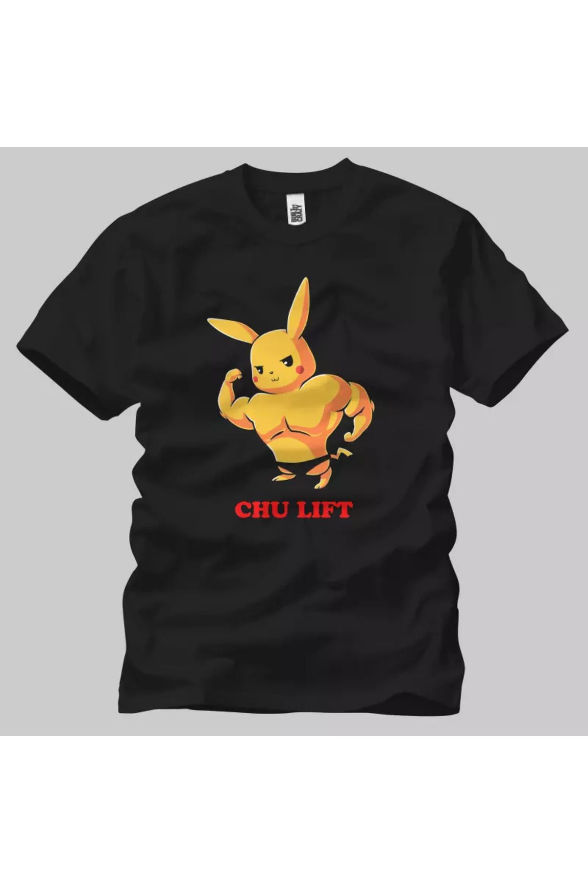 Built By Crazy Pokemon Chu Lift Unisex Tişört