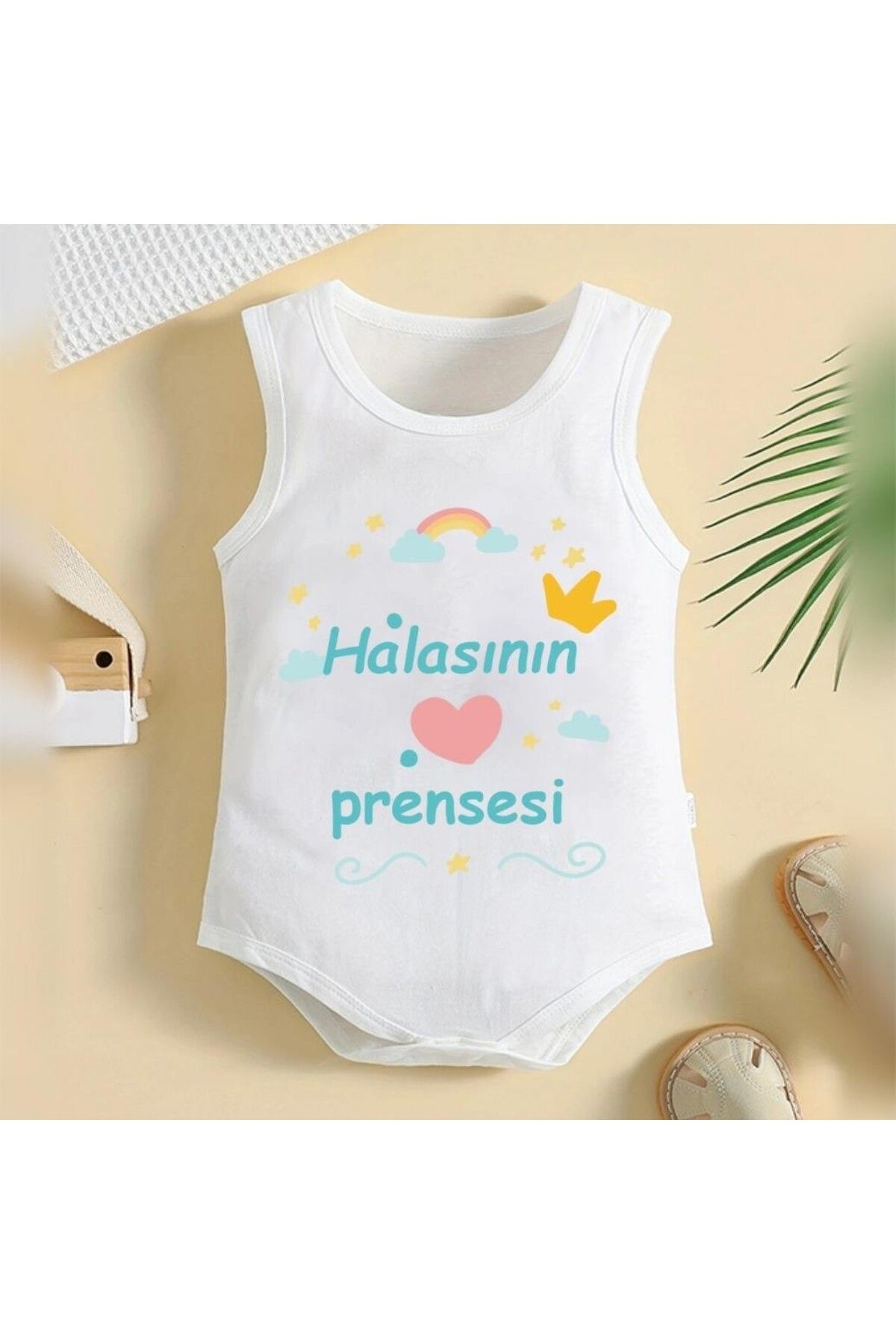 soft wing %100 Pamuklu Organik Baskılı Premium Çıtçıtlı Bebek Body Atlet Zıbın 00343